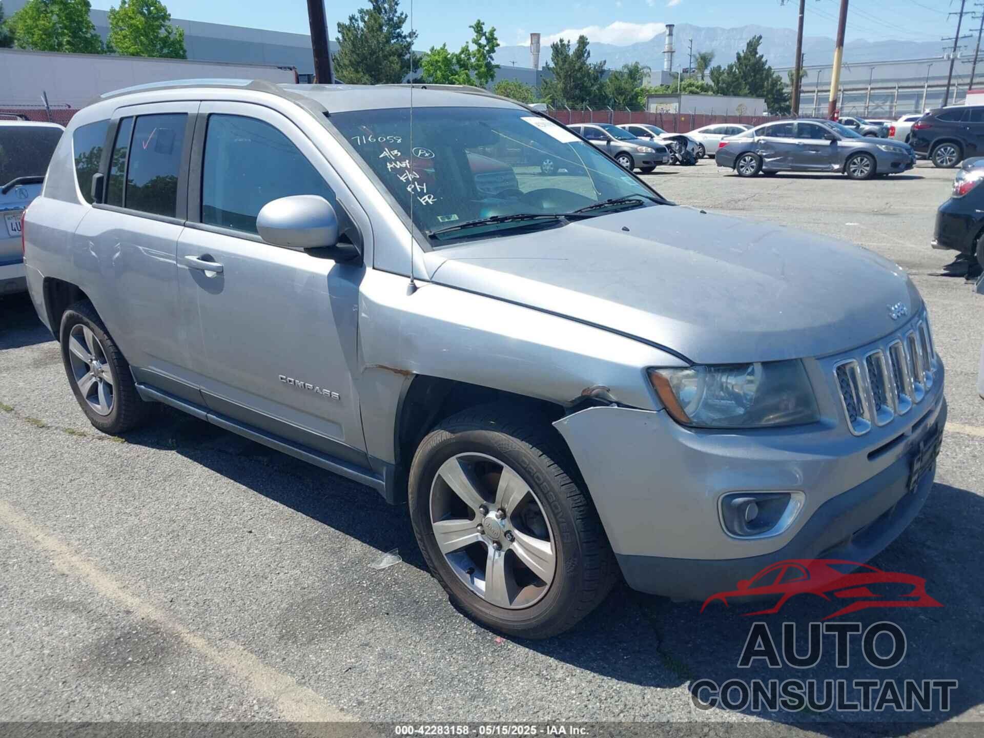 JEEP COMPASS 2016 - 1C4NJCEA3GD716058