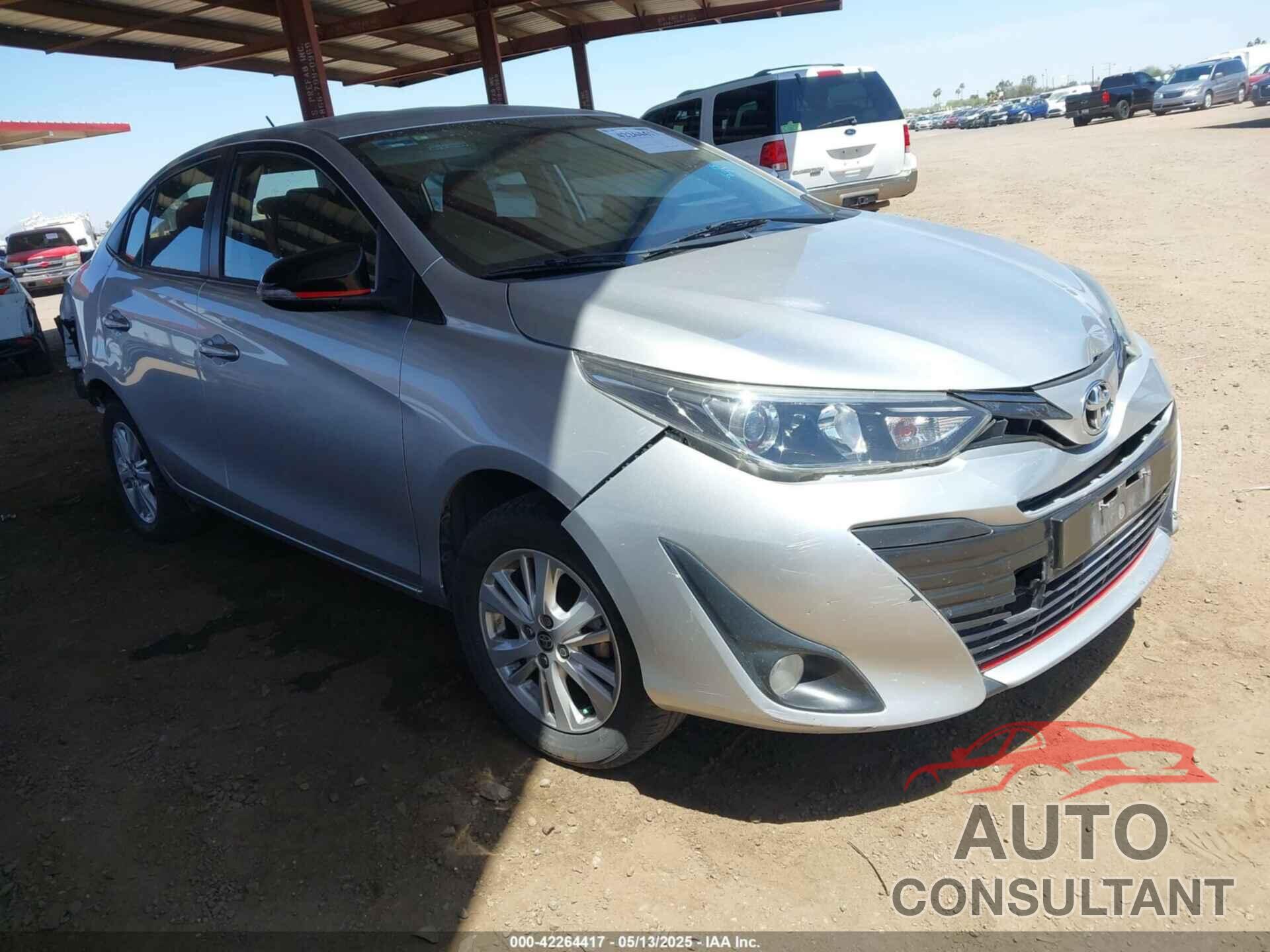 TOYOTA YARIS 2019 - MR2B29F39K1143298