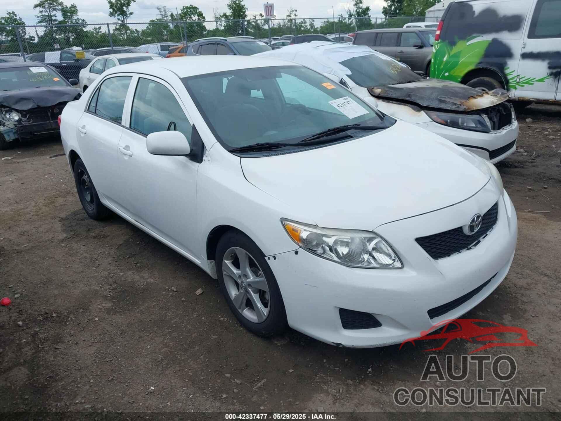 TOYOTA COROLLA 2010 - 2T1BU4EE5AC500736