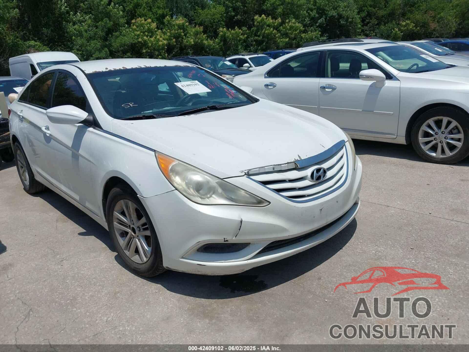 HYUNDAI SONATA 2012 - 5NPEB4AC1CH350809
