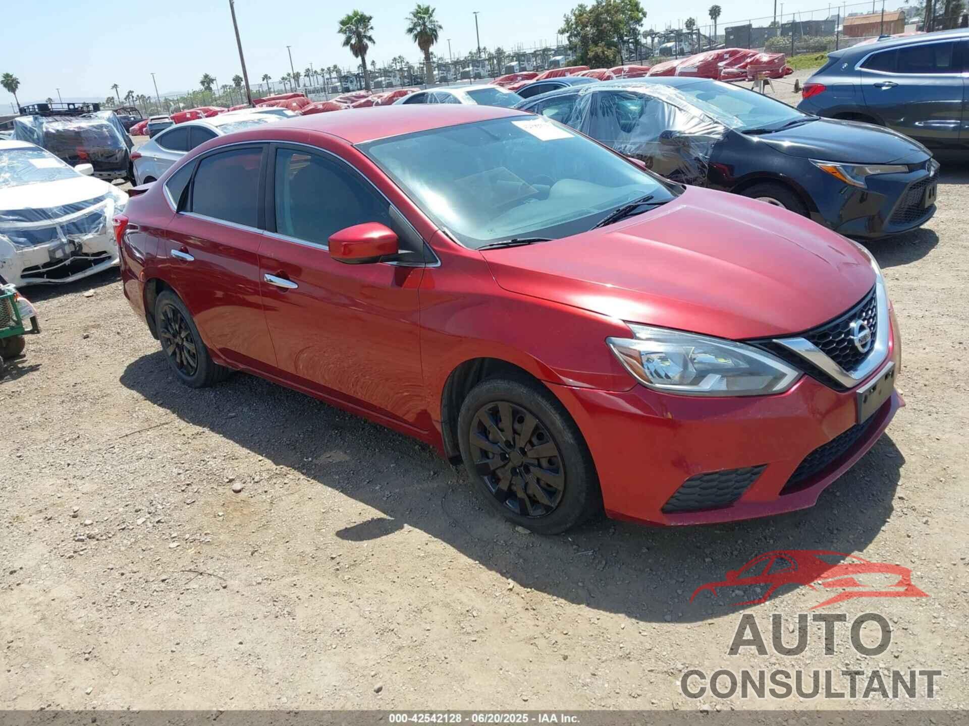 NISSAN SENTRA 2017 - 3N1AB7AP7HY364374