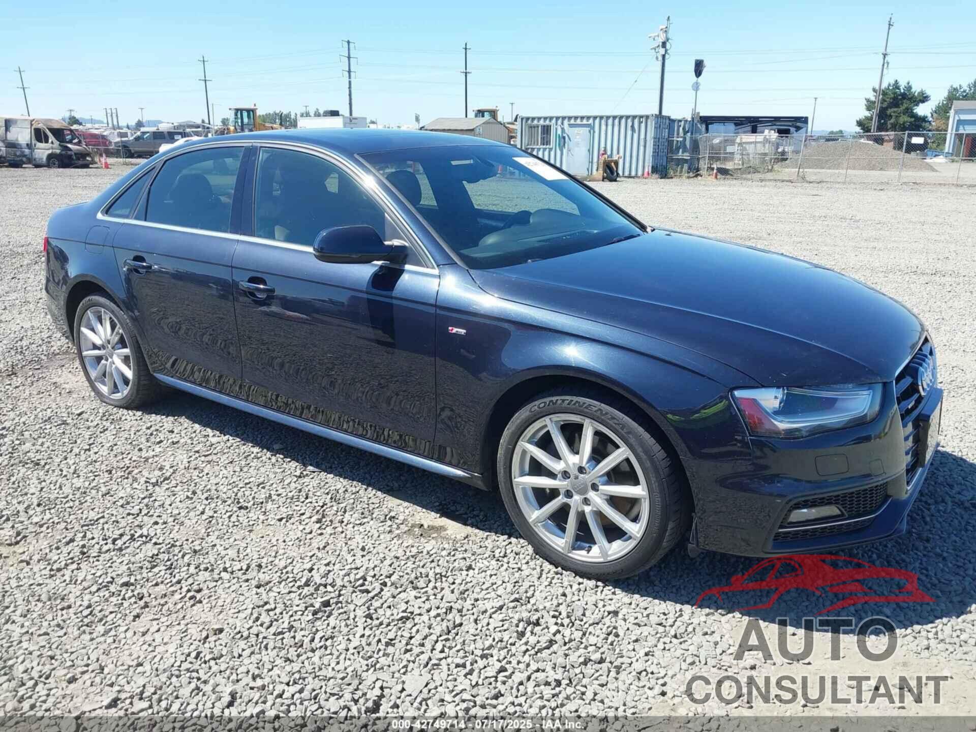 AUDI A4 2015 - WAUFFAFL1FN034697