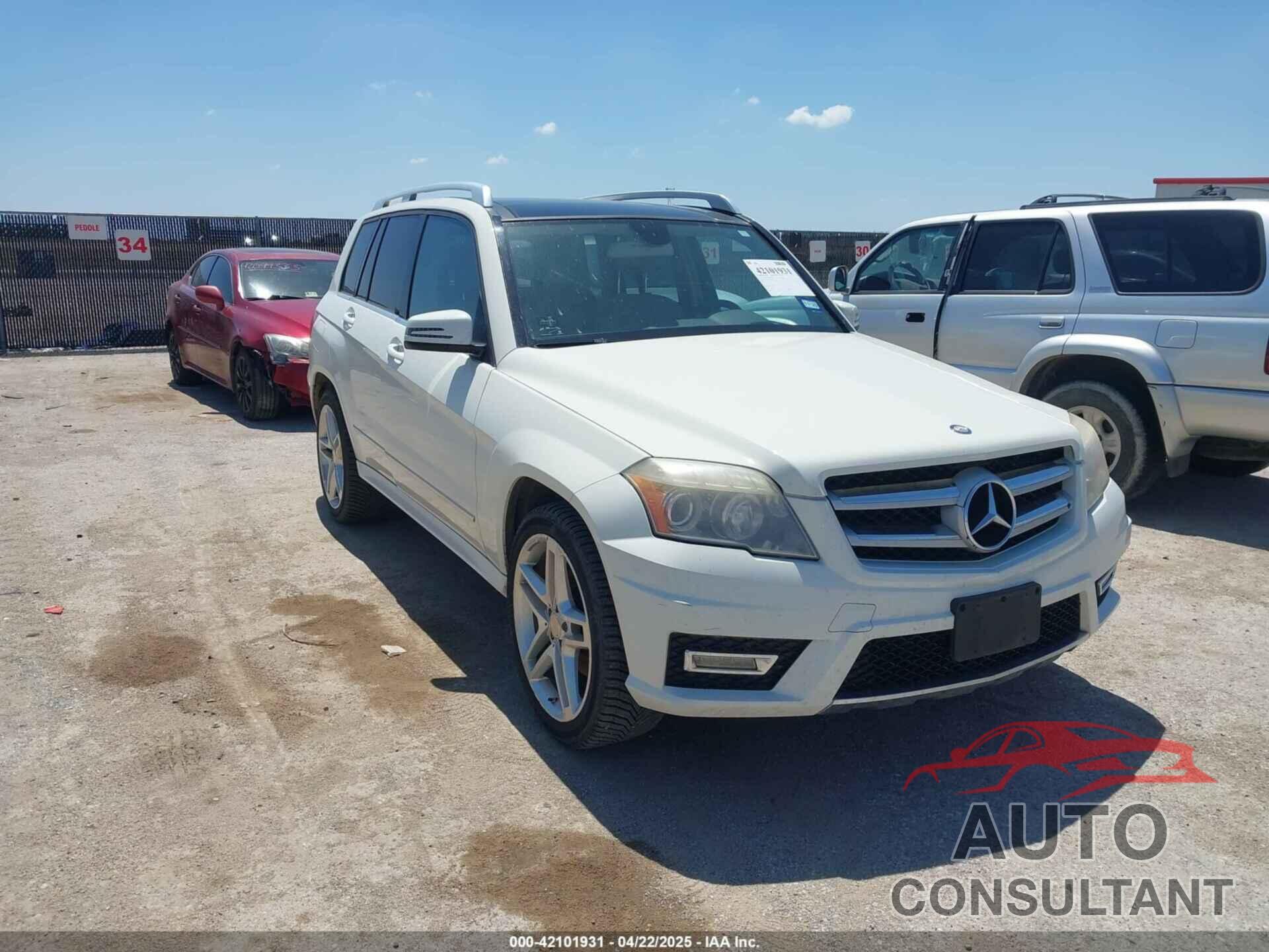 MERCEDES-BENZ GLK 350 2011 - WDCGG5GB9BF680201