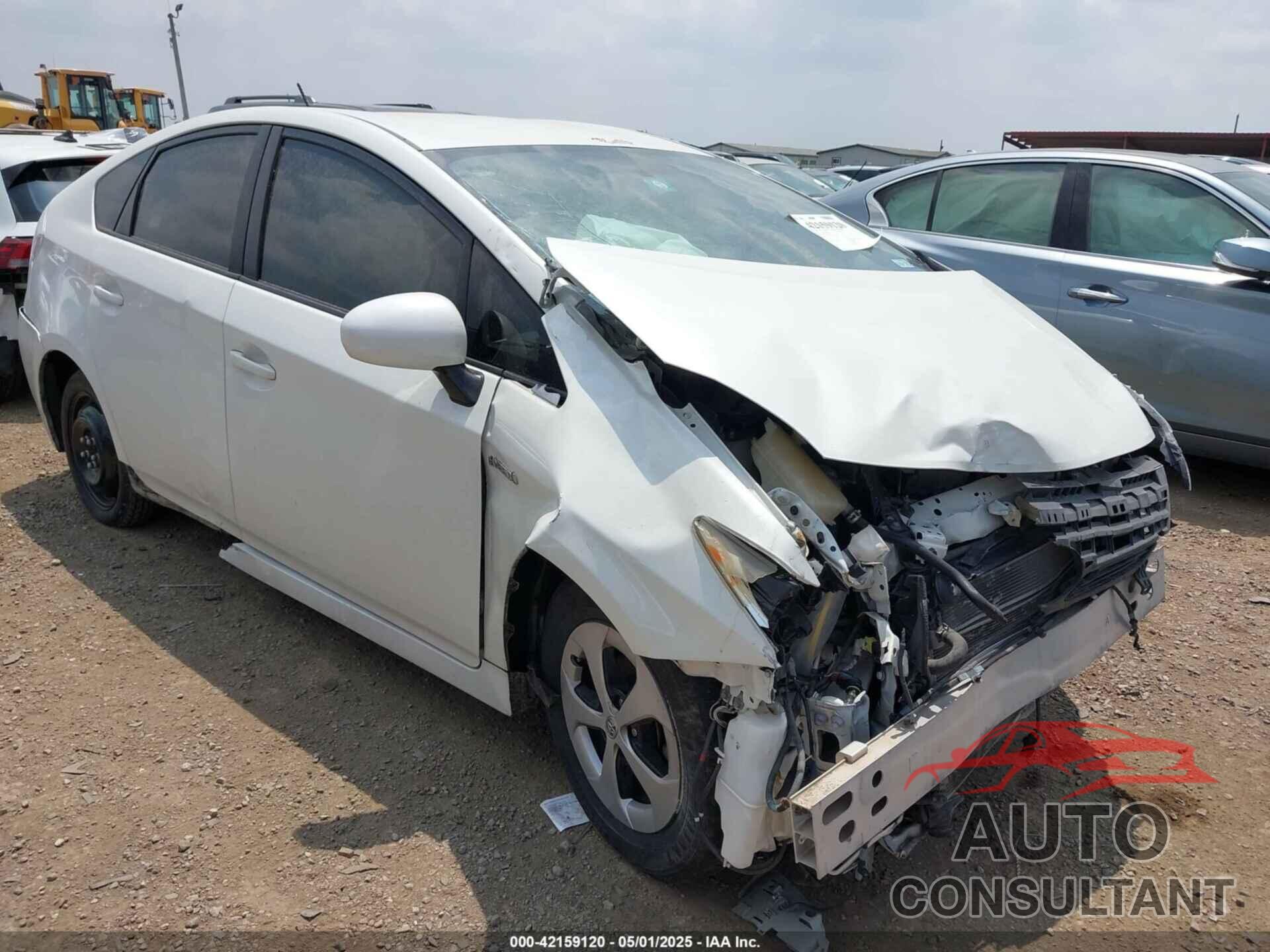 TOYOTA PRIUS 2013 - JTDKN3DU0D1628374