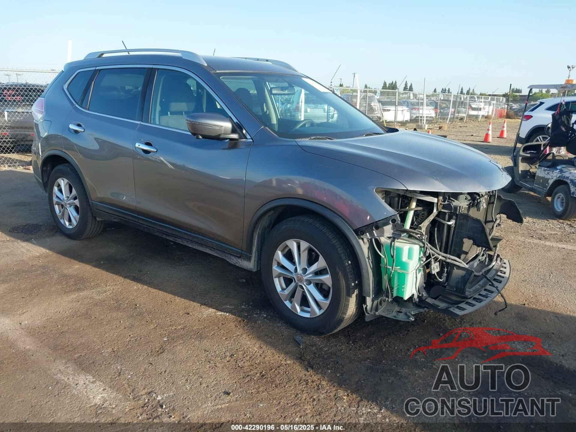 NISSAN ROGUE 2016 - KNMAT2MT1GP665115