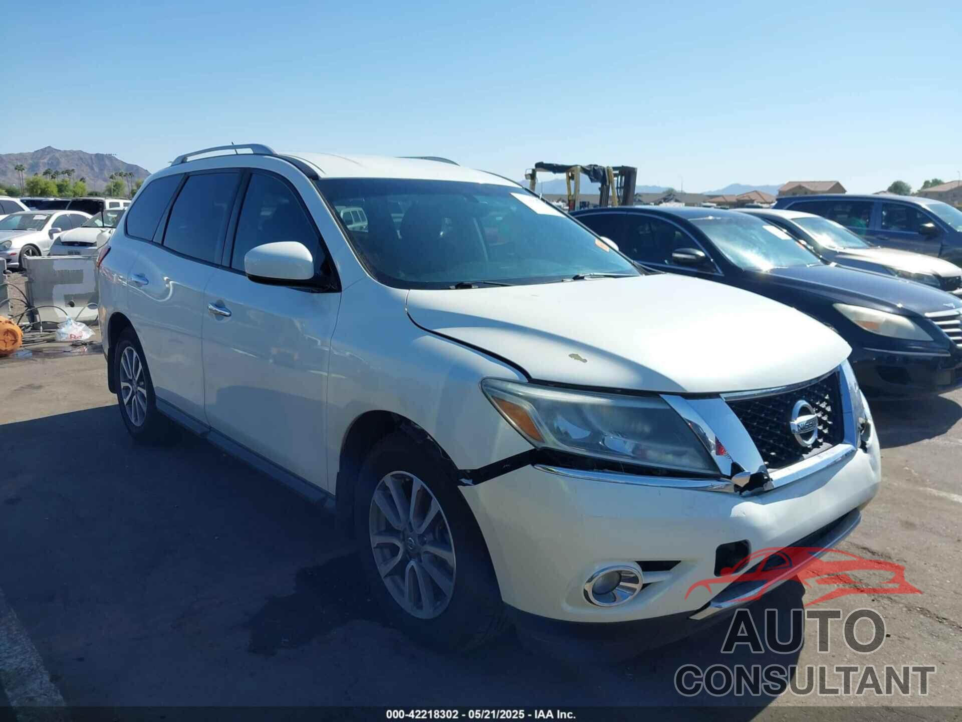 NISSAN PATHFINDER 2015 - 5N1AR2MN3FC721539