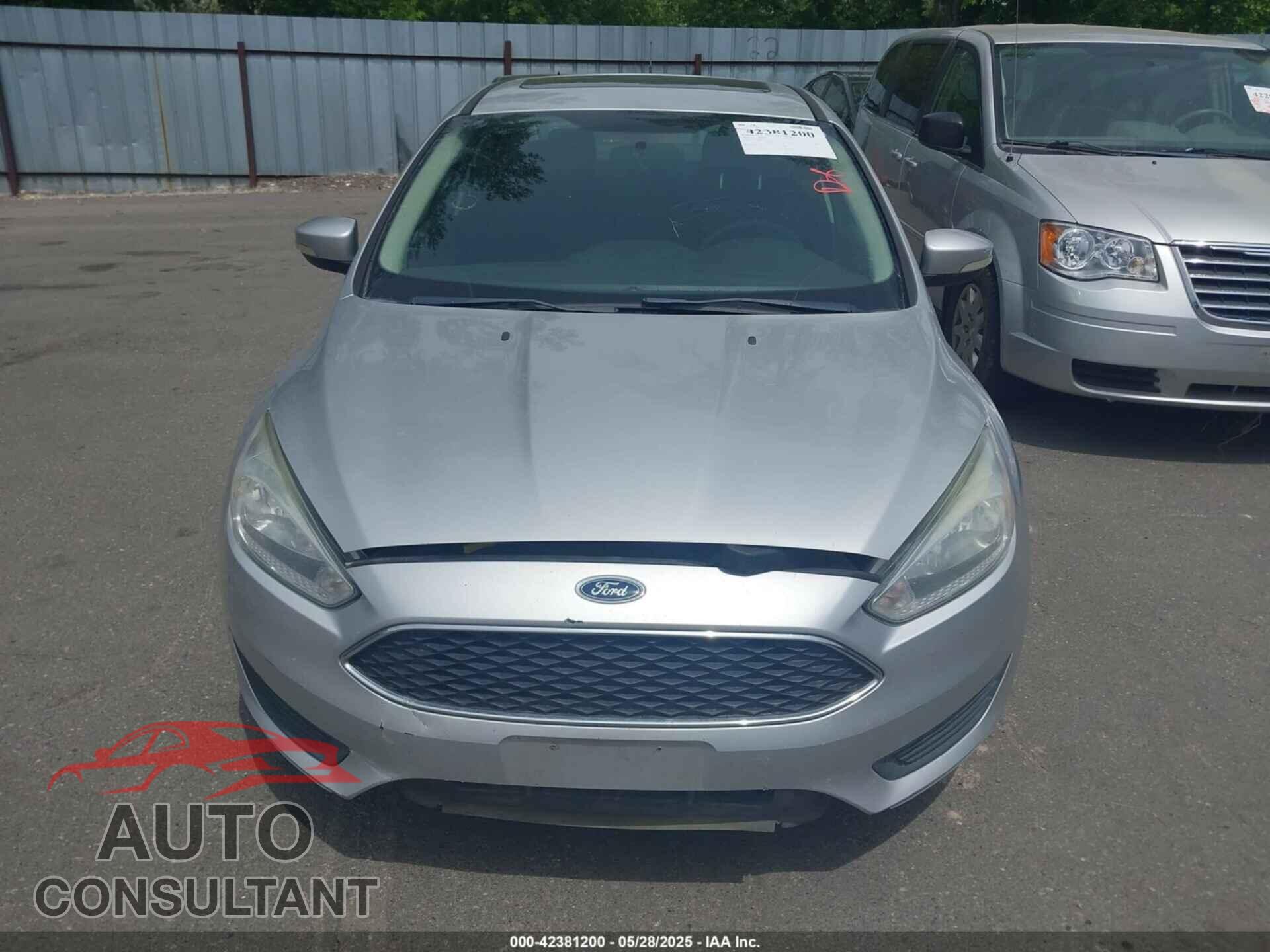FORD FOCUS 2016 - 1FADP3F29GL294410