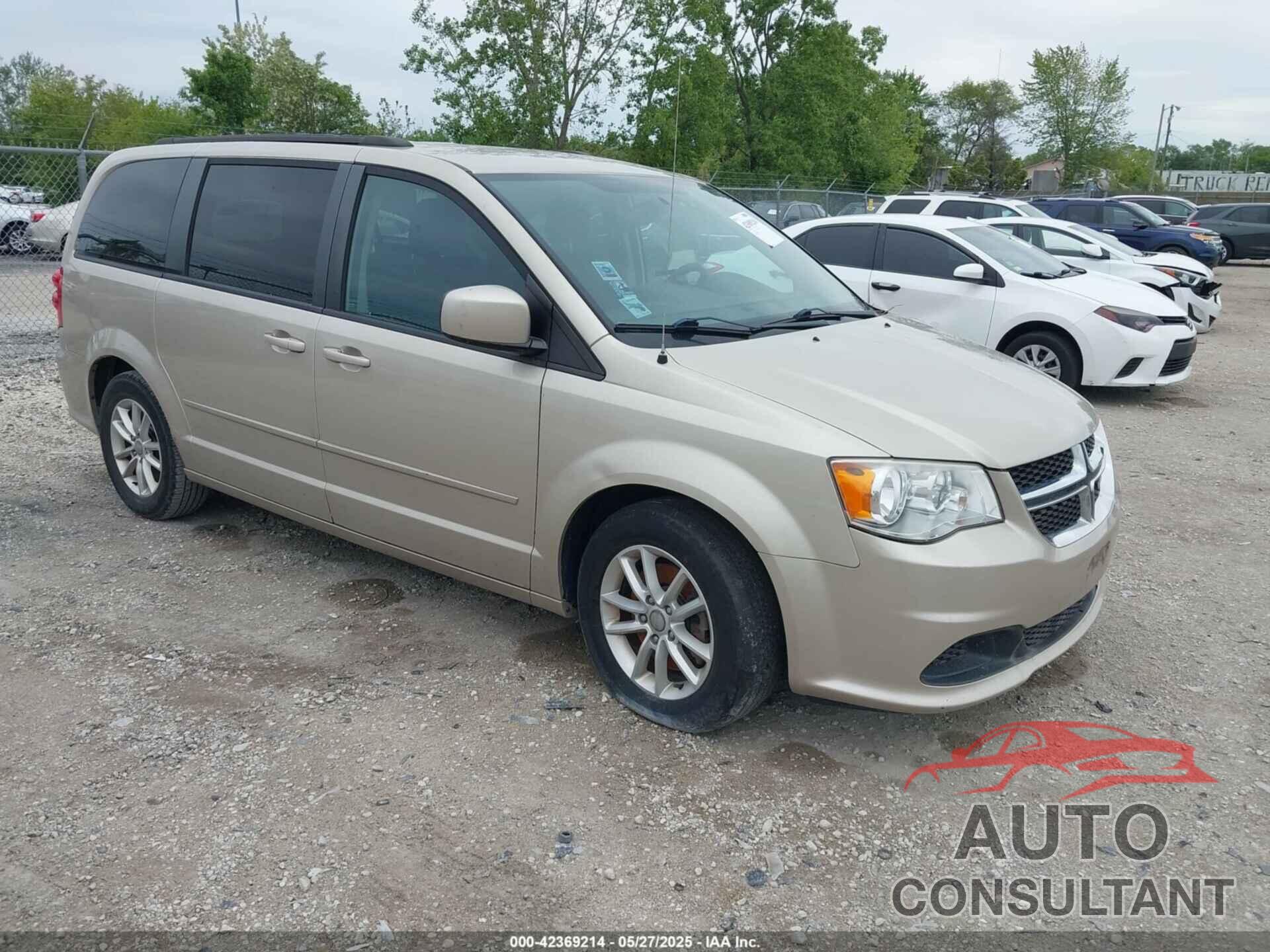 DODGE GRAND CARAVAN 2014 - 2C4RDGCG2ER372983