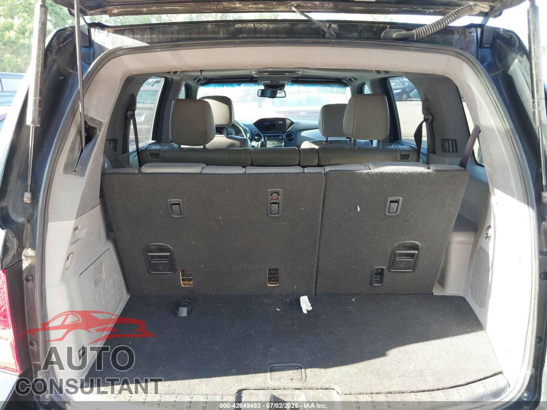 HONDA PILOT 2012 - 5FNYF4H62CB086015