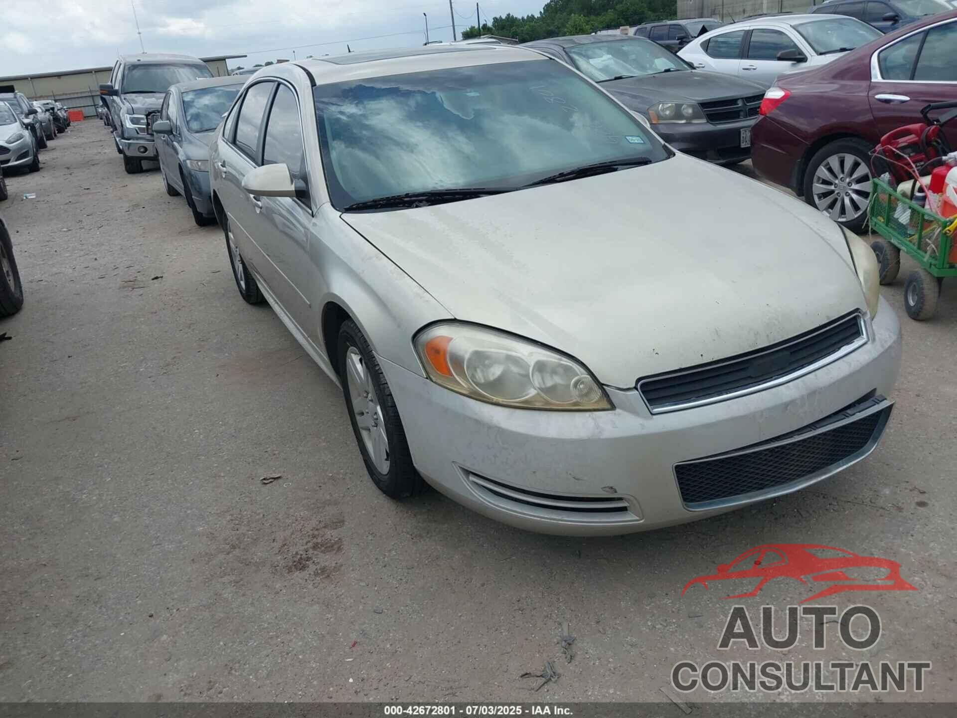 CHEVROLET IMPALA 2012 - 2G1WG5E34C1311051