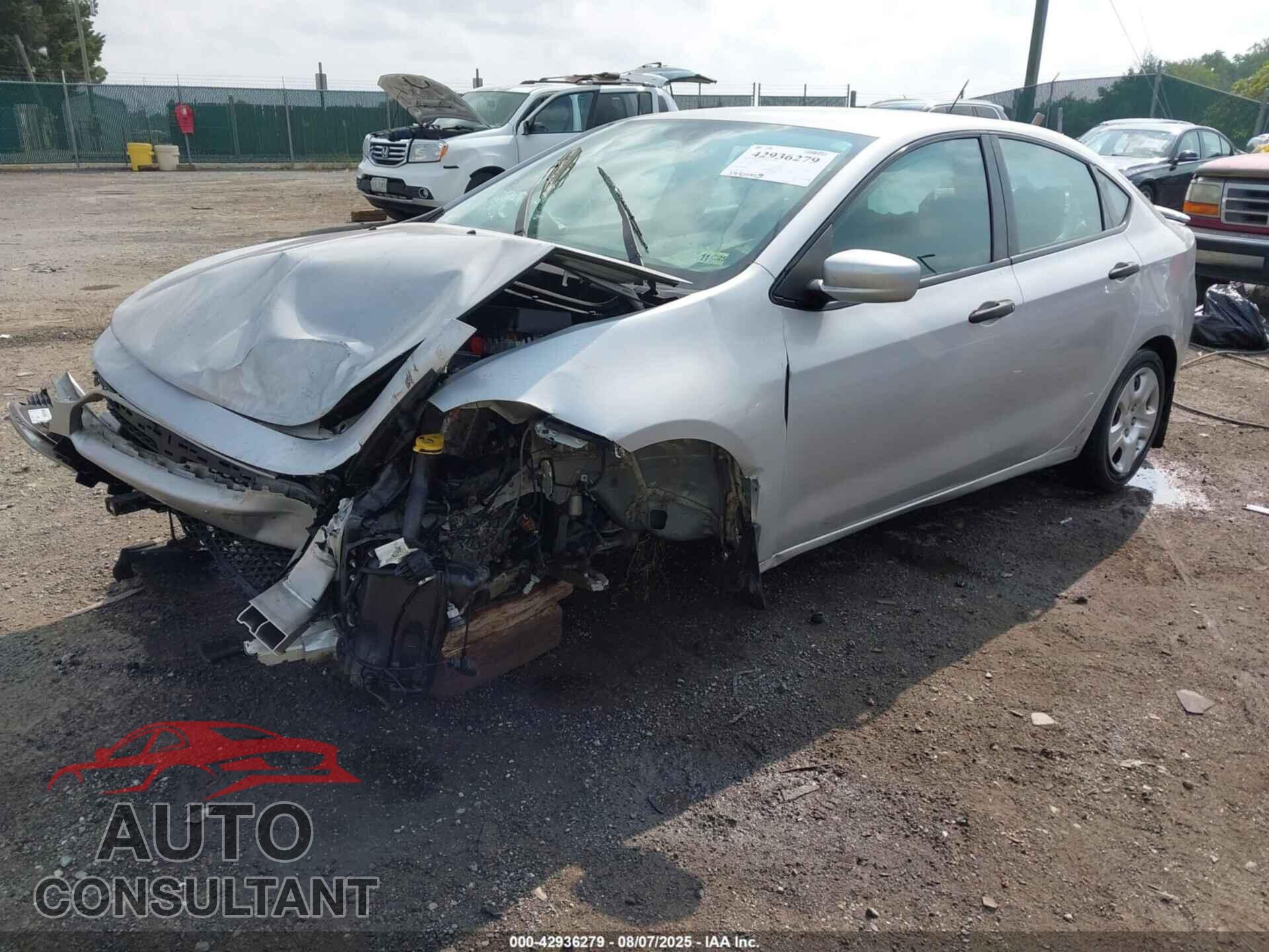 DODGE DART 2013 - 1C3CDFAA6DD200475