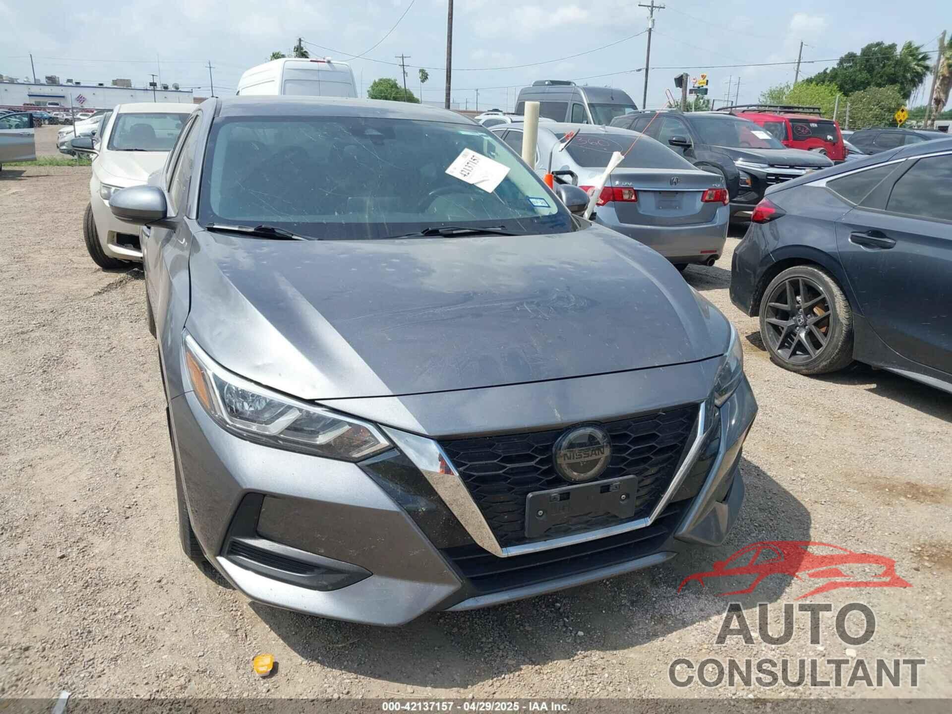 NISSAN SENTRA 2020 - 3N1AB8CV5LY207470