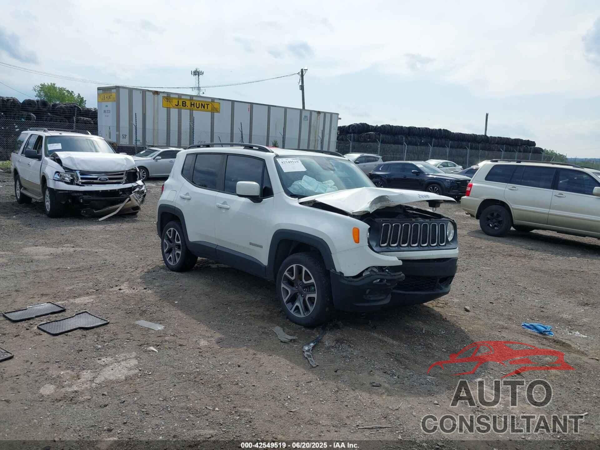 JEEP RENEGADE 2016 - ZACCJBBT7GPC72238