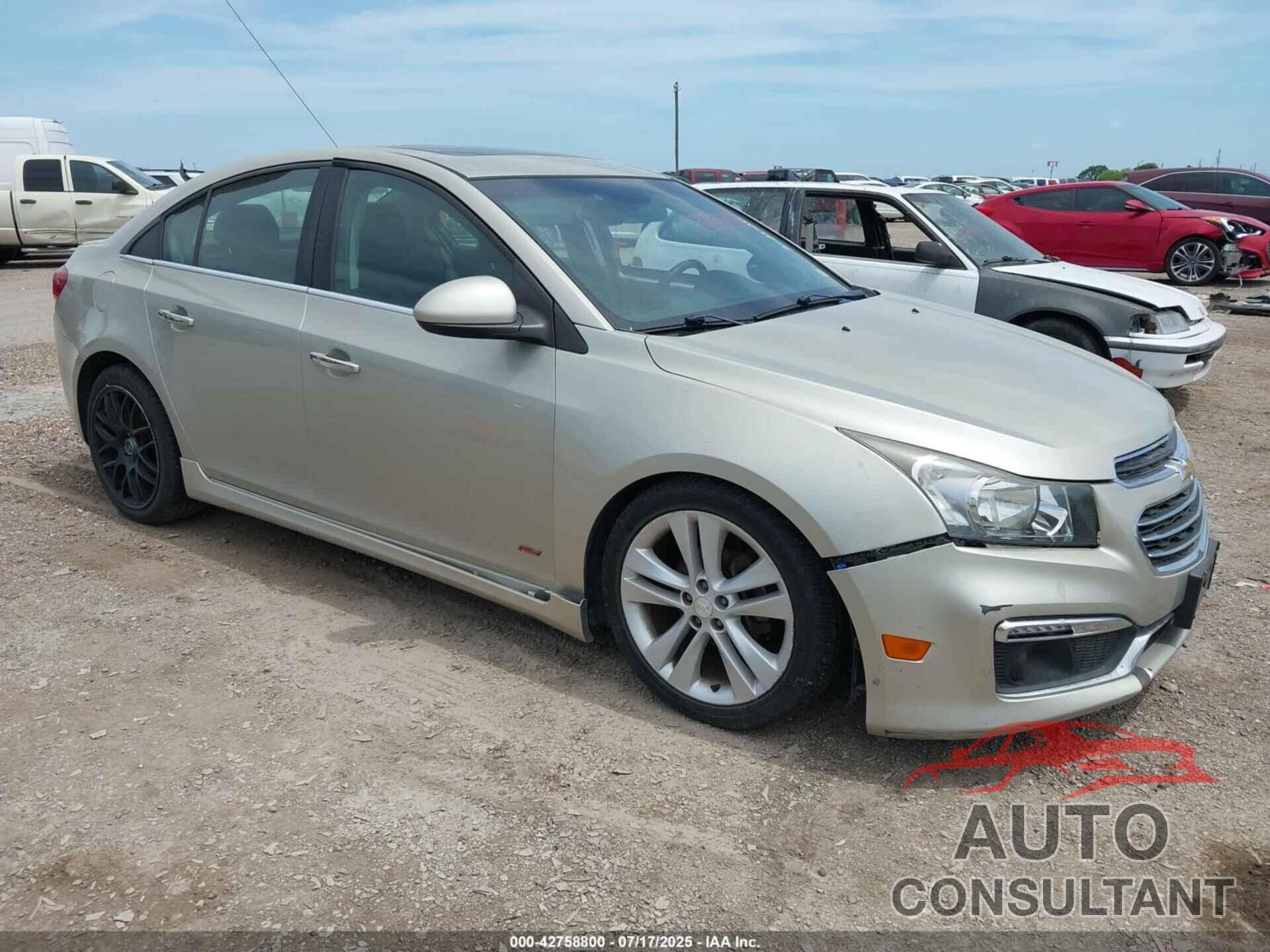 CHEVROLET CRUZE LIMITED 2016 - 1G1PG5SB6G7191875