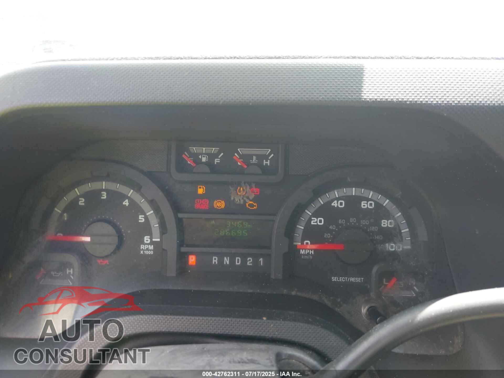 FORD E-150 2009 - 1FTNE14W89DA51876