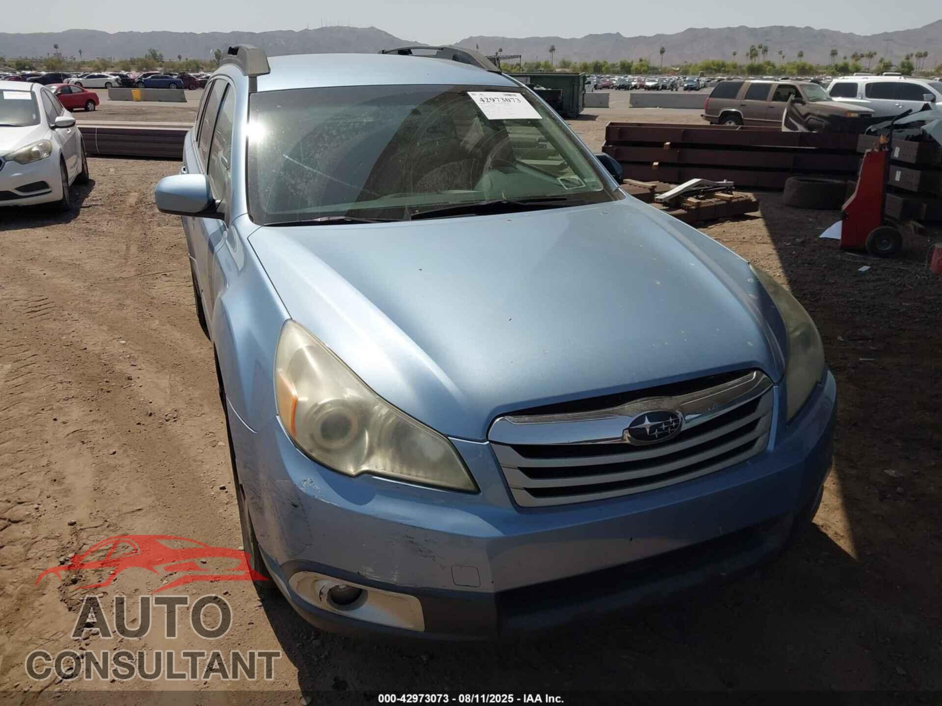 SUBARU OUTBACK 2012 - 4S4BRBBC8C3276782