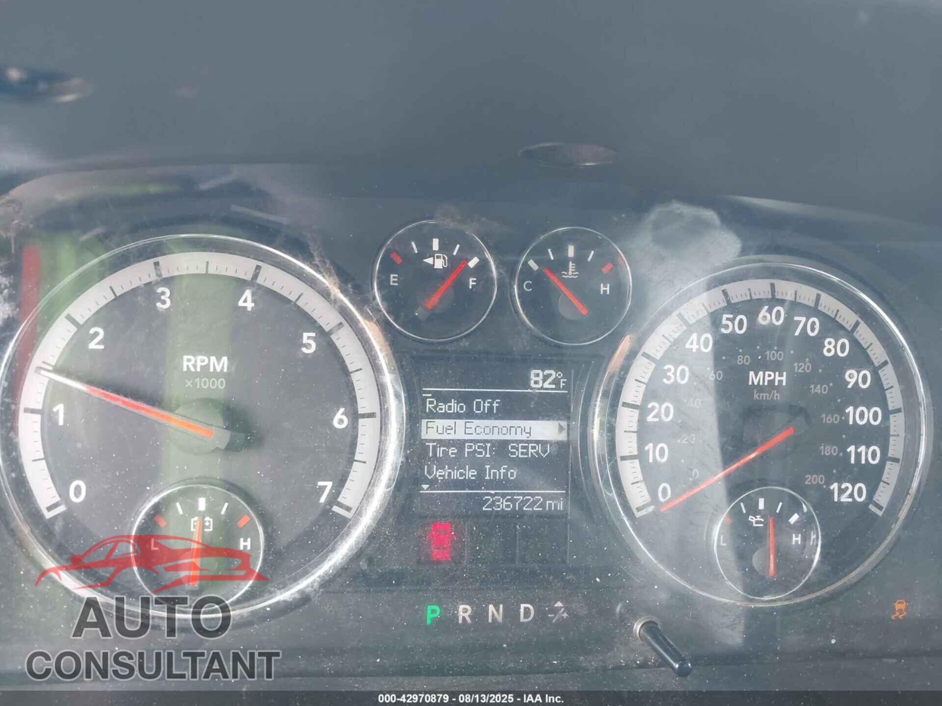 RAM 1500 2012 - 1C6RD7KP9CS275560