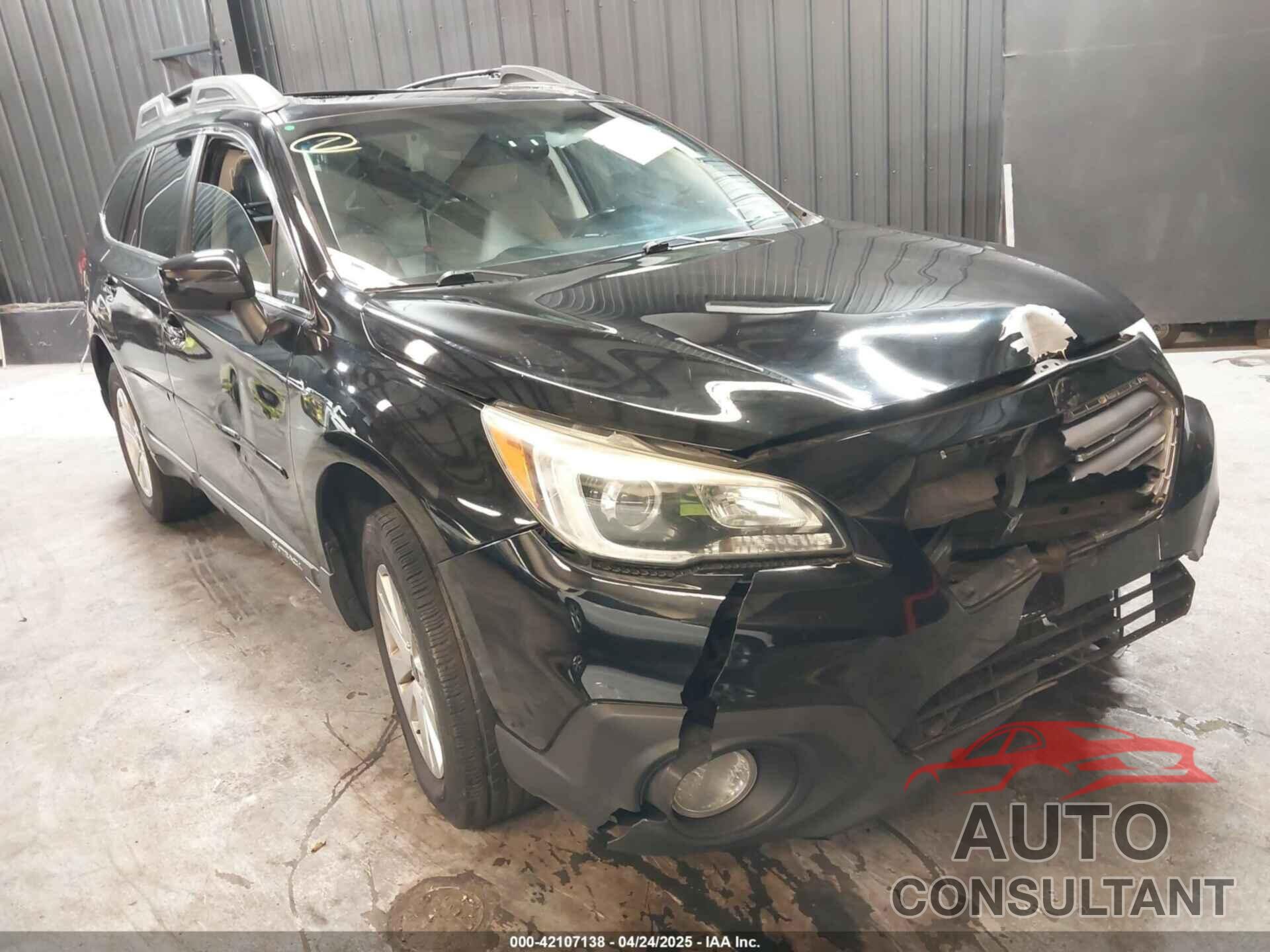 SUBARU OUTBACK 2017 - 4S4BSADC8H3262416