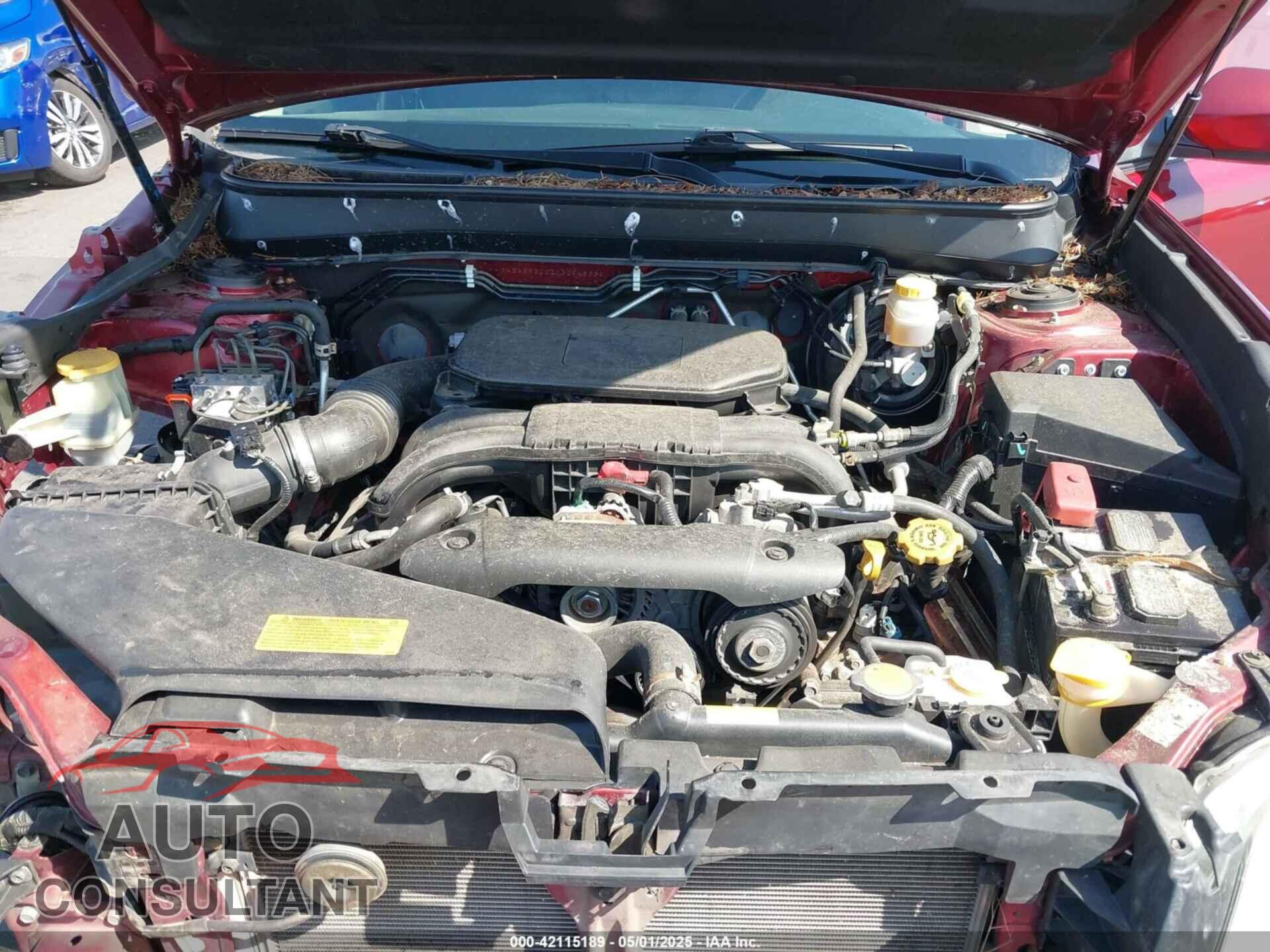 SUBARU OUTBACK 2012 - 4S4BRBCC3C3294833