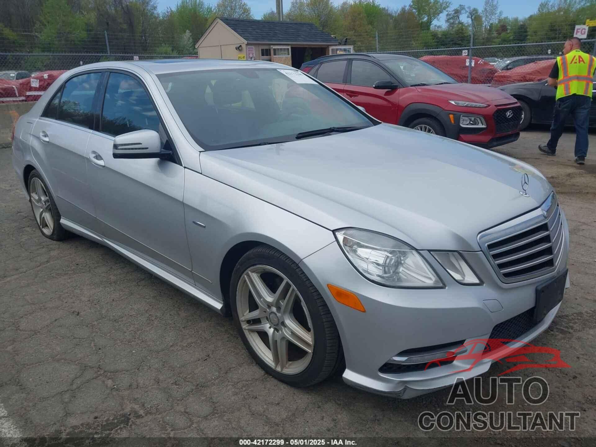 MERCEDES-BENZ E 350 2012 - WDDHF8JBXCA614476