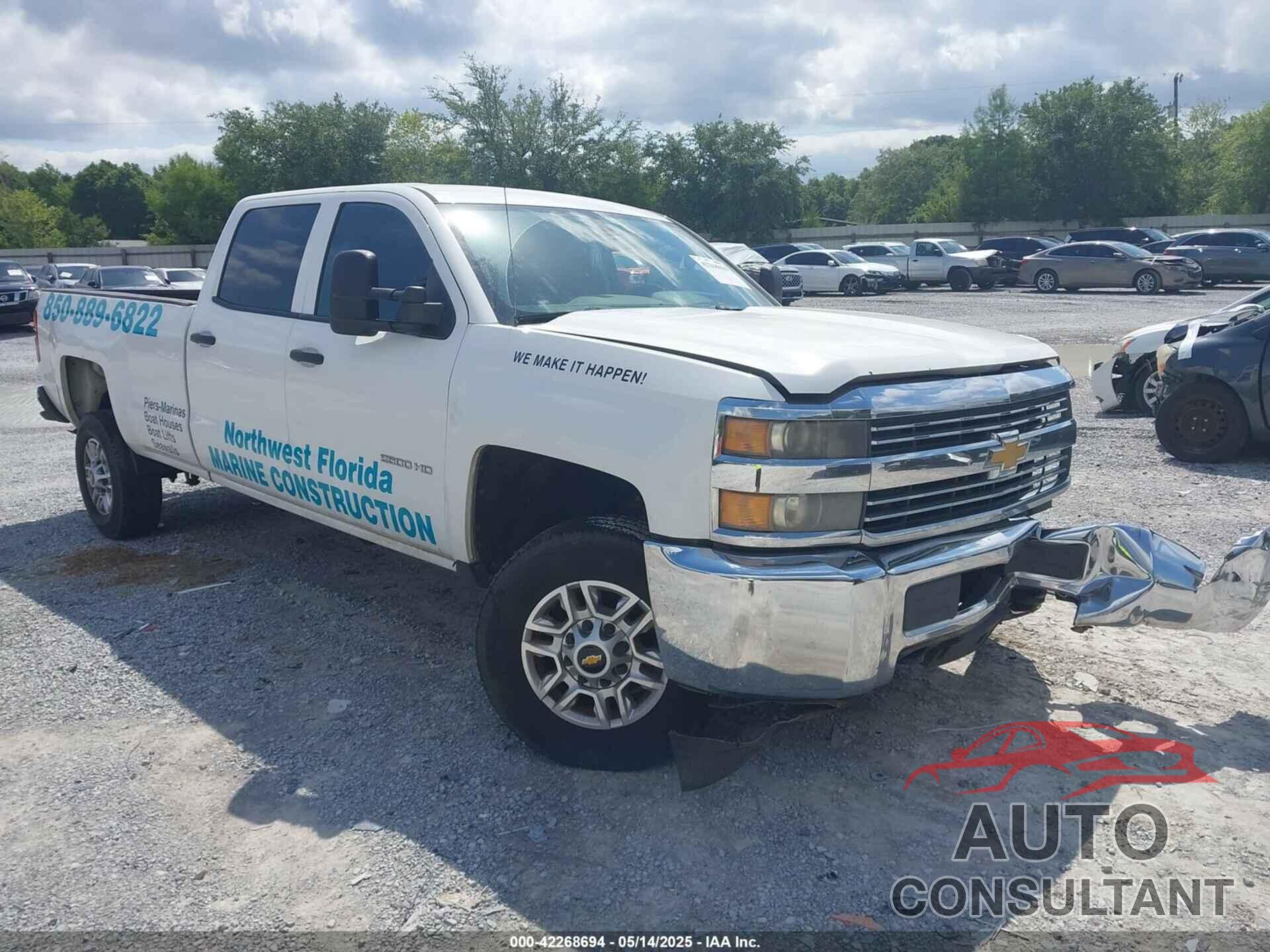 CHEVROLET SILVERADO 2500HD 2015 - 1GC1CUEG4FF105431
