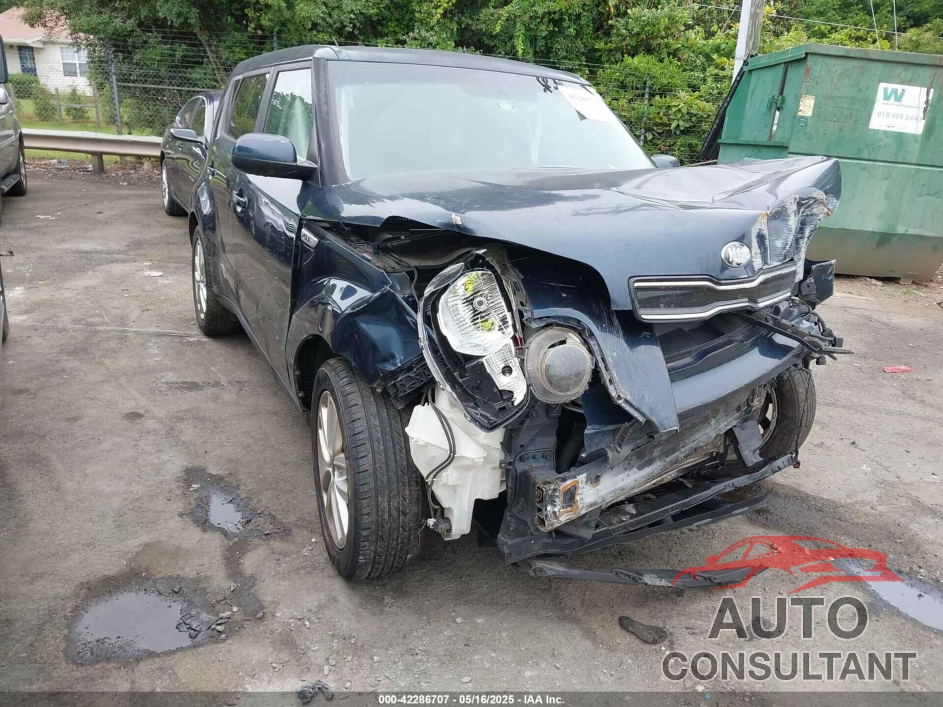 KIA SOUL 2017 - KNDJP3A51H7443420