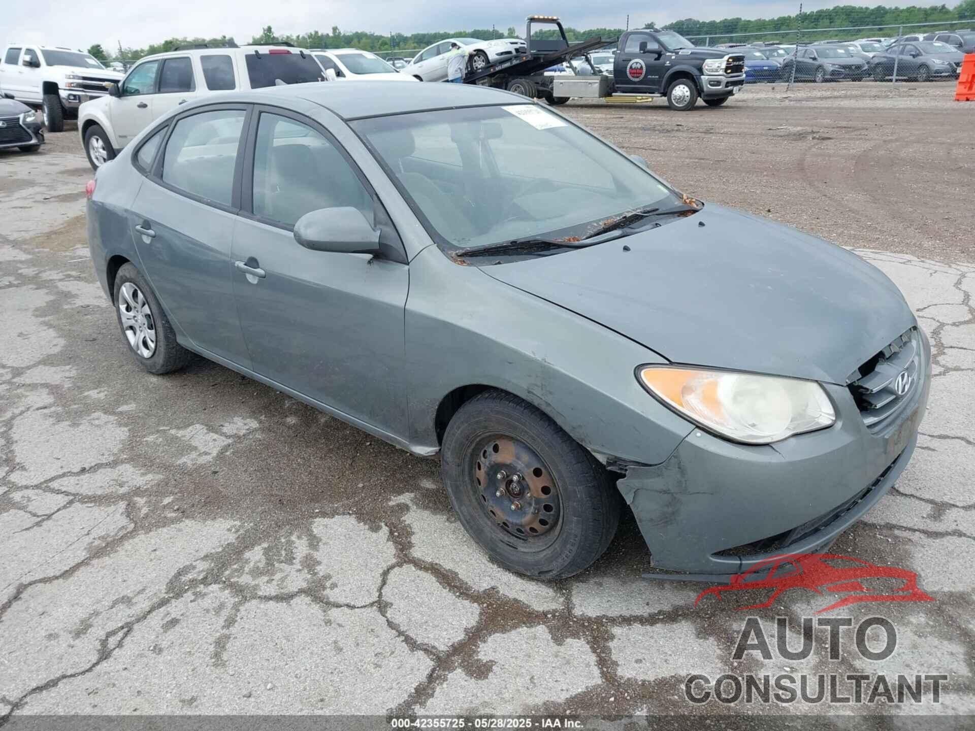 HYUNDAI ELANTRA 2010 - KMHDU4AD8AU877386