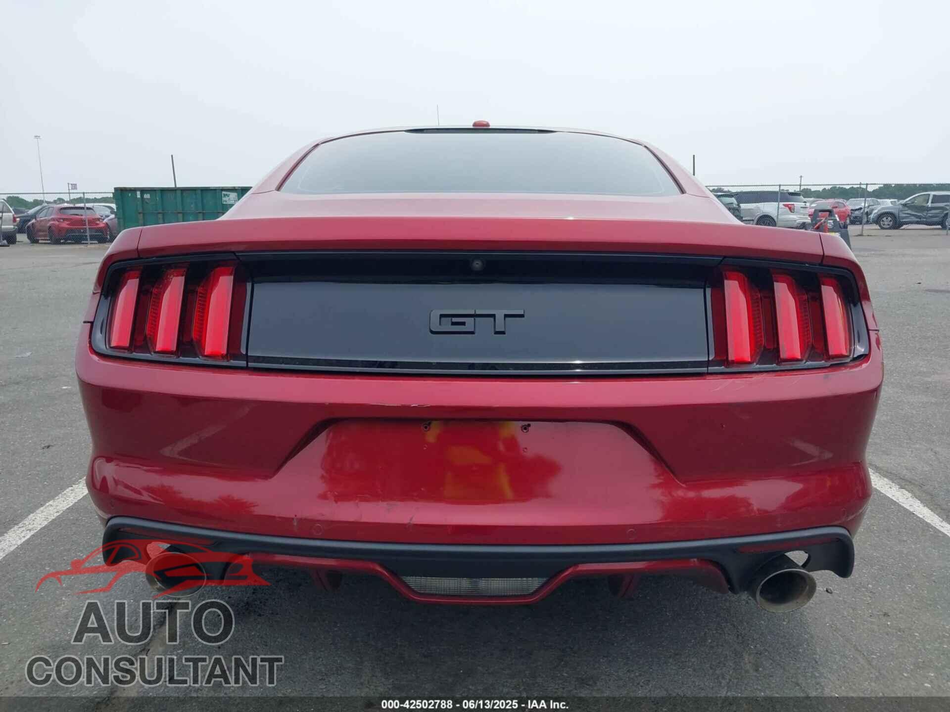 FORD MUSTANG 2016 - 1FA6P8CF9G5251722