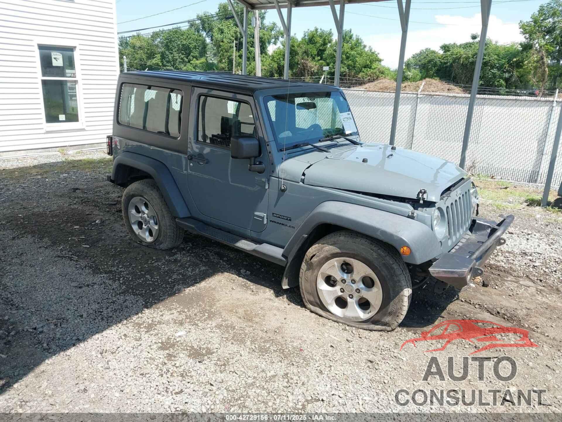 JEEP WRANGLER 2014 - 1C4AJWAG4EL159965
