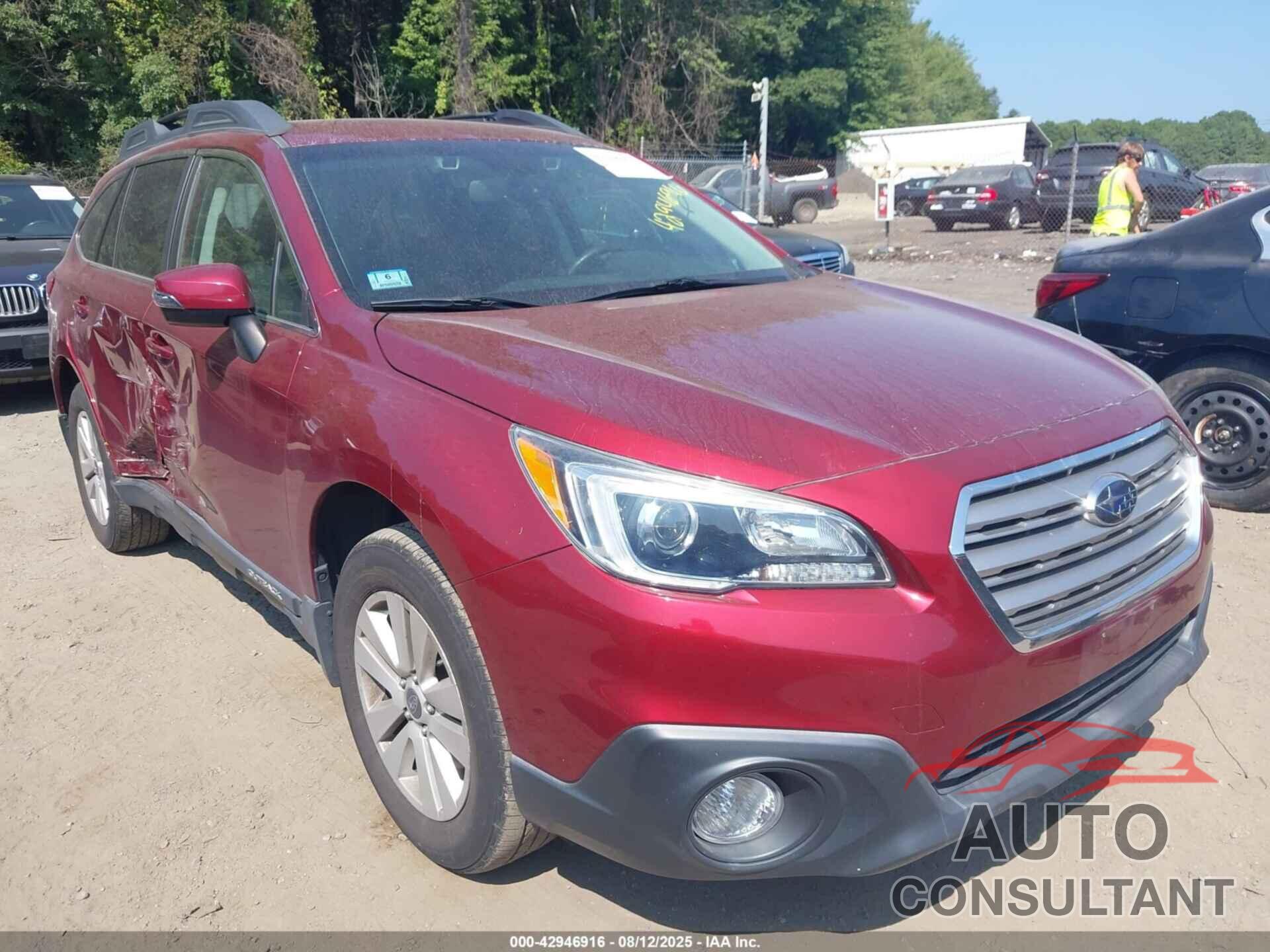 SUBARU OUTBACK 2015 - 4S4BSAFC8F3308336