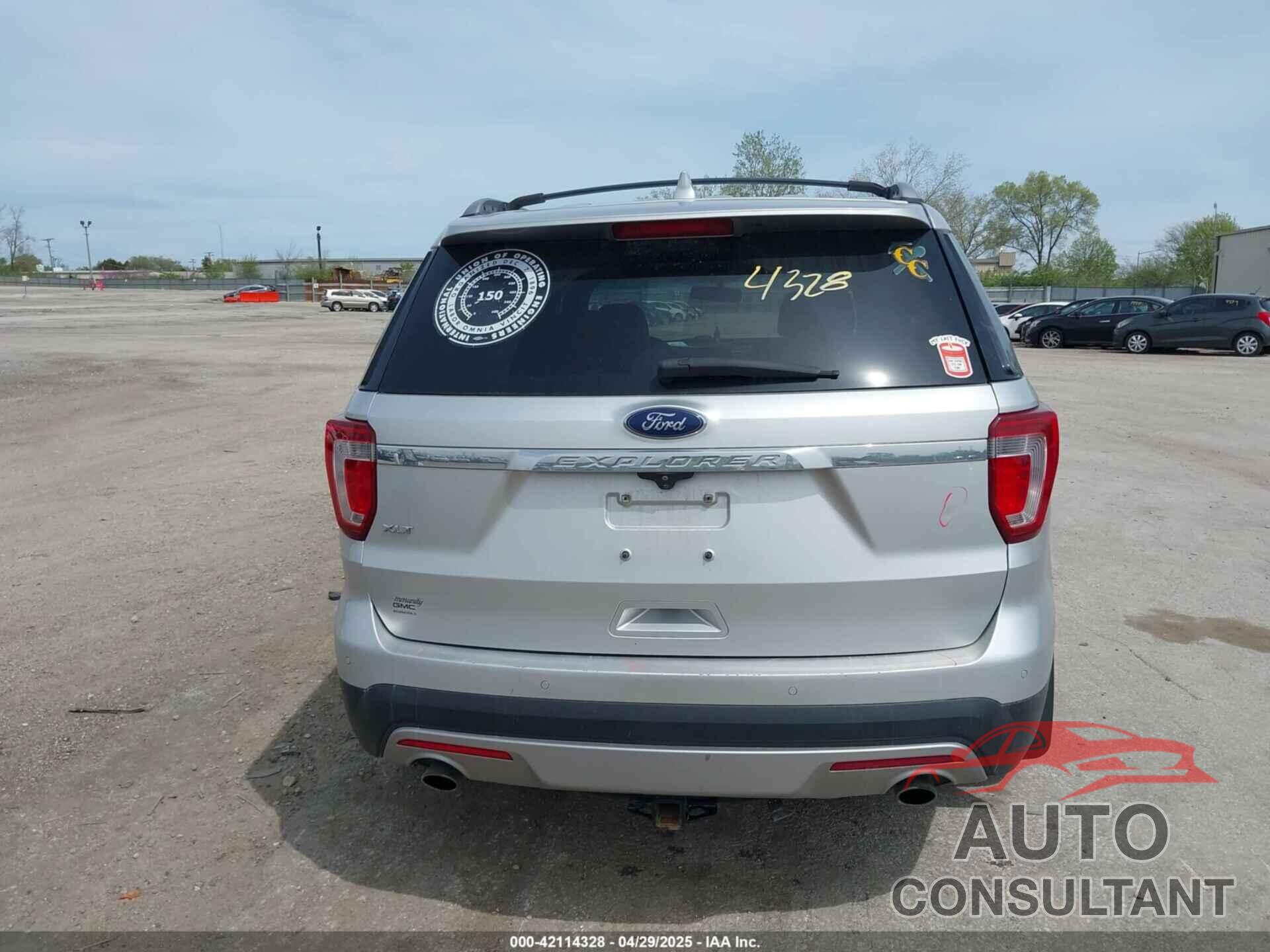 FORD EXPLORER 2017 - 1FM5K7D84HGA46521