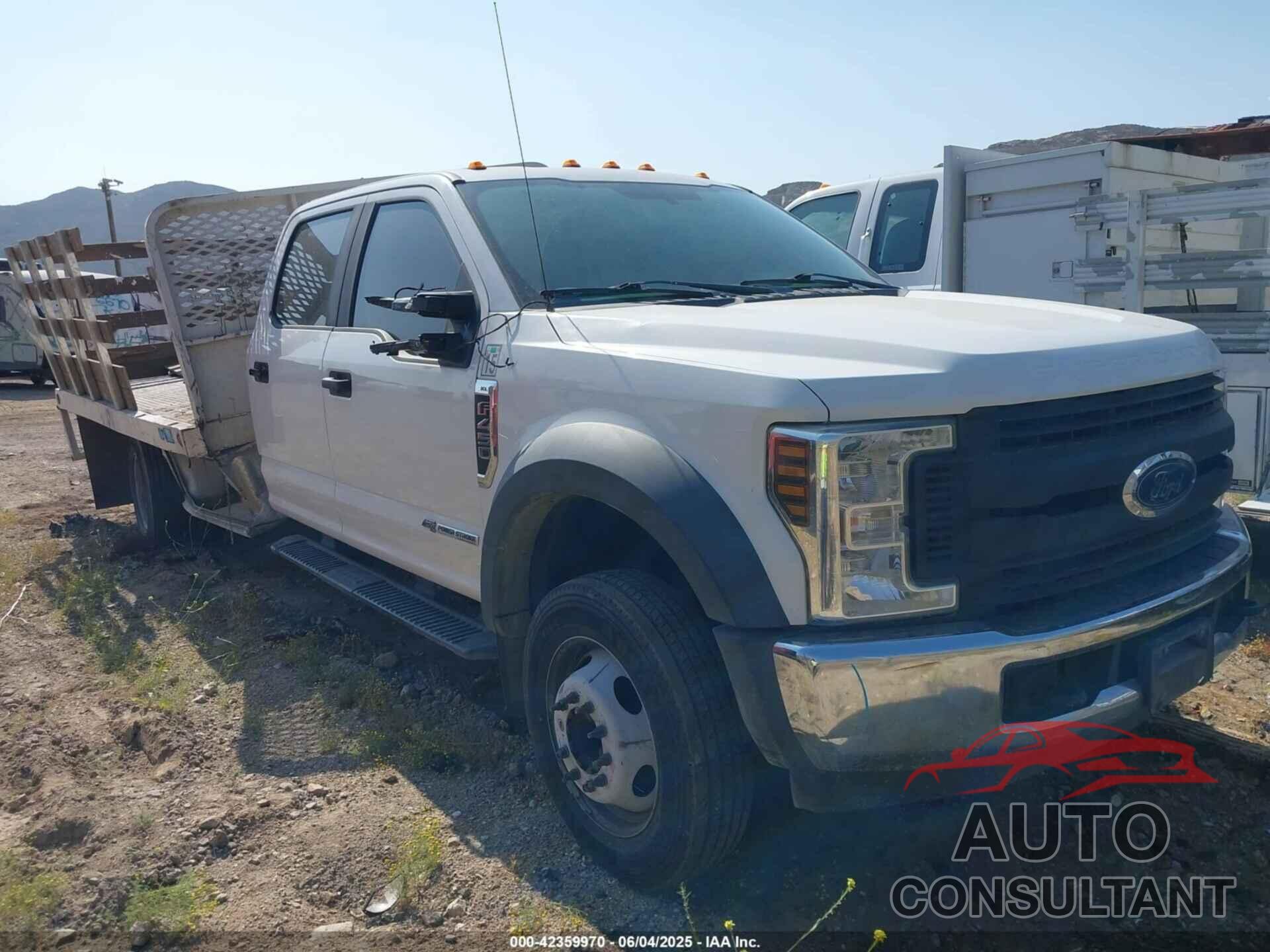 FORD F-450 CHASSIS 2019 - 1FD0W4GT5KEG81246
