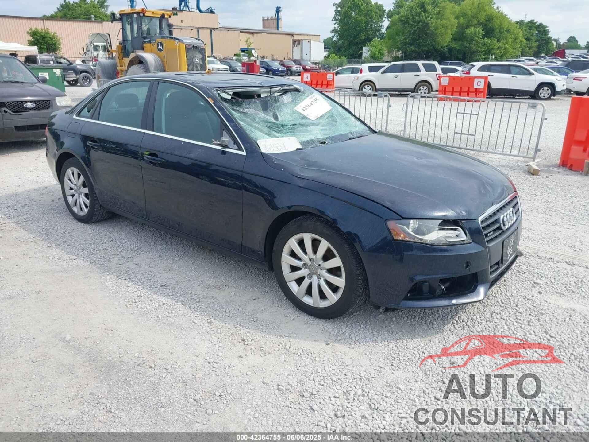AUDI A4 2009 - WAUSF78K19N054703