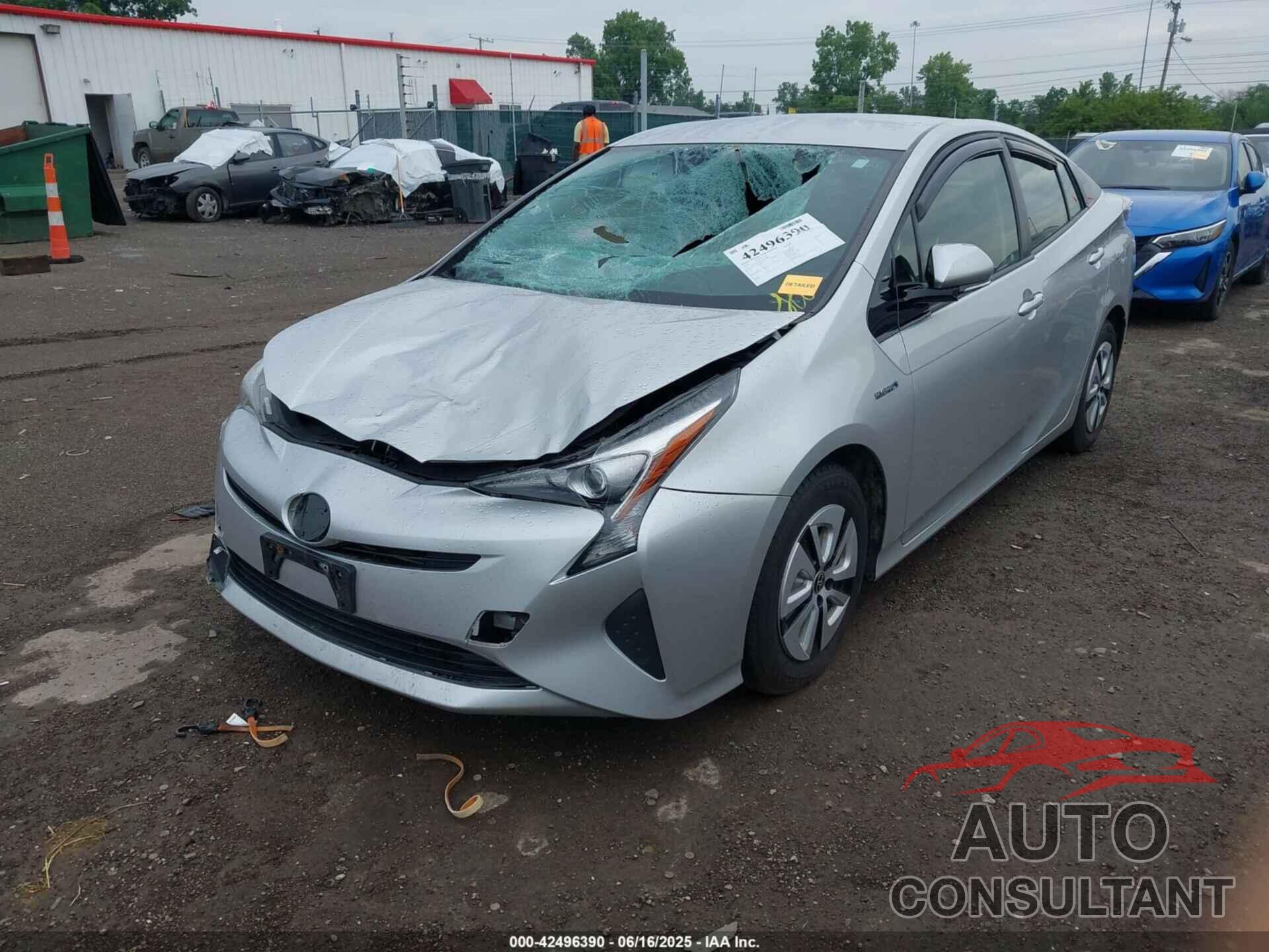 TOYOTA PRIUS 2016 - JTDKARFU1G3502609