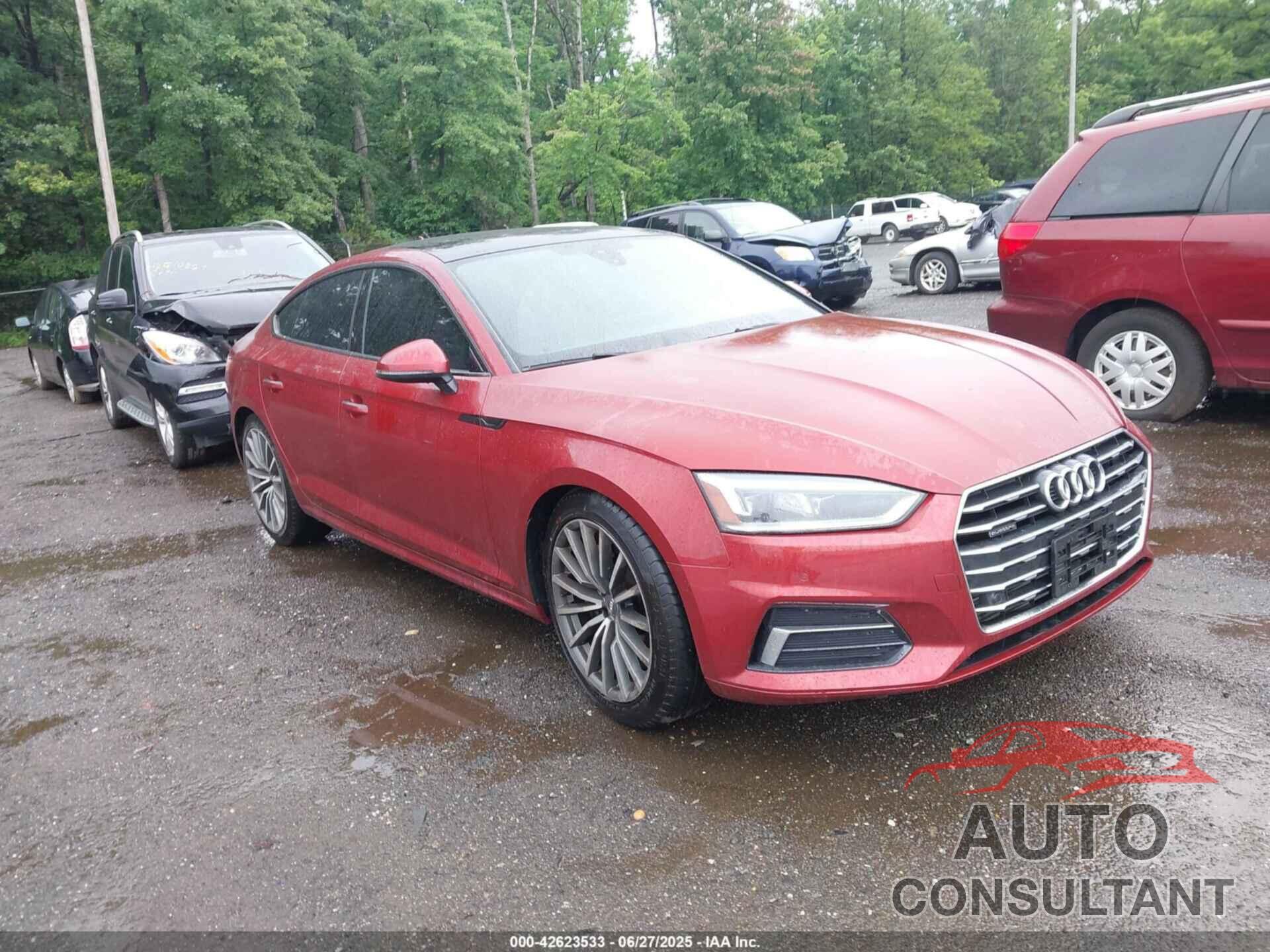 AUDI A5 2018 - WAUBNCF56JA013214