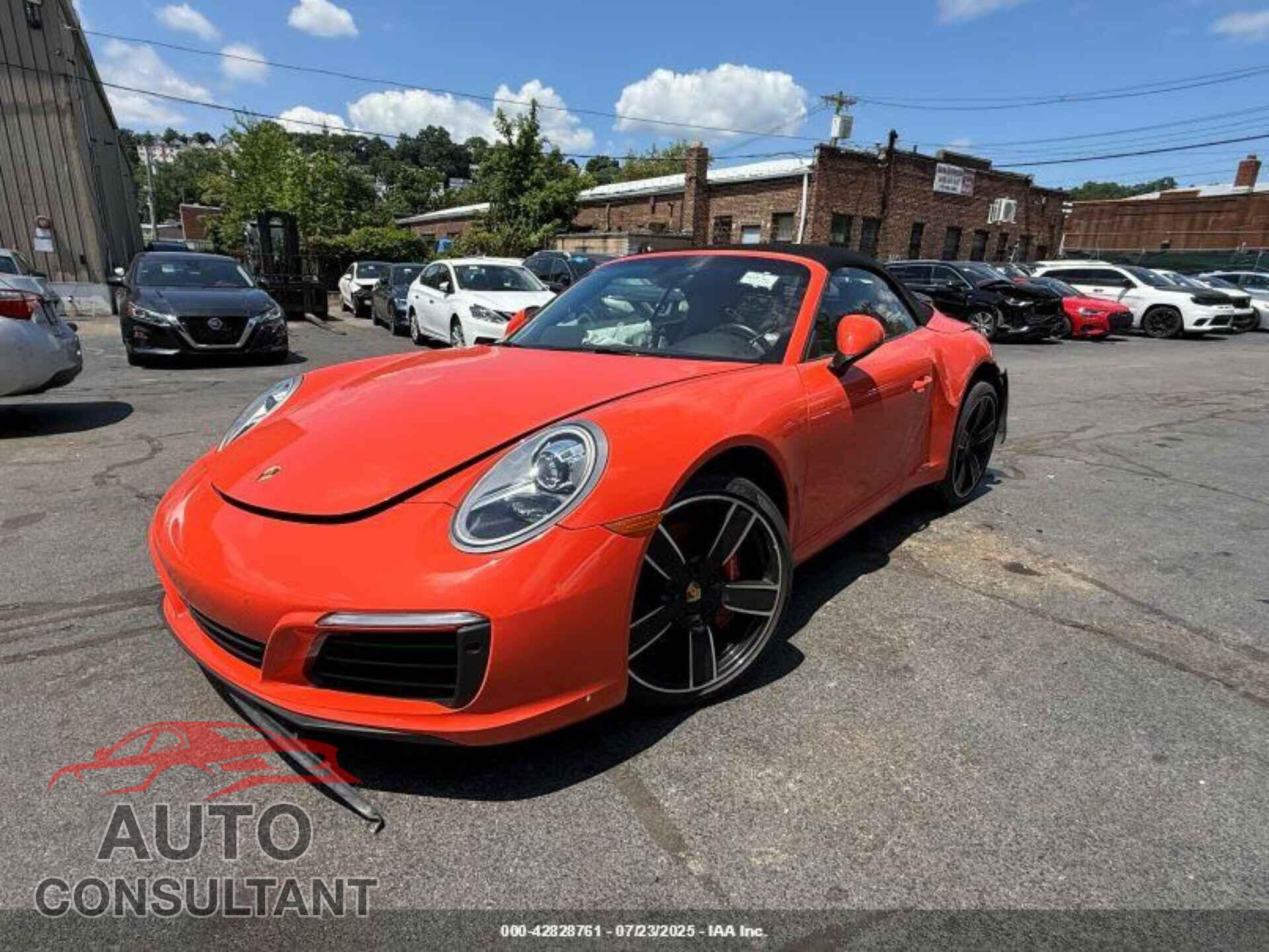 PORSCHE 911 2018 - WP0CB2A99JS147634