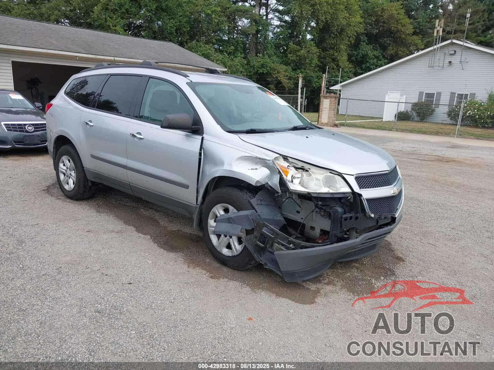 CHEVROLET TRAVERSE 2012 - 1GNKREED3CJ312598