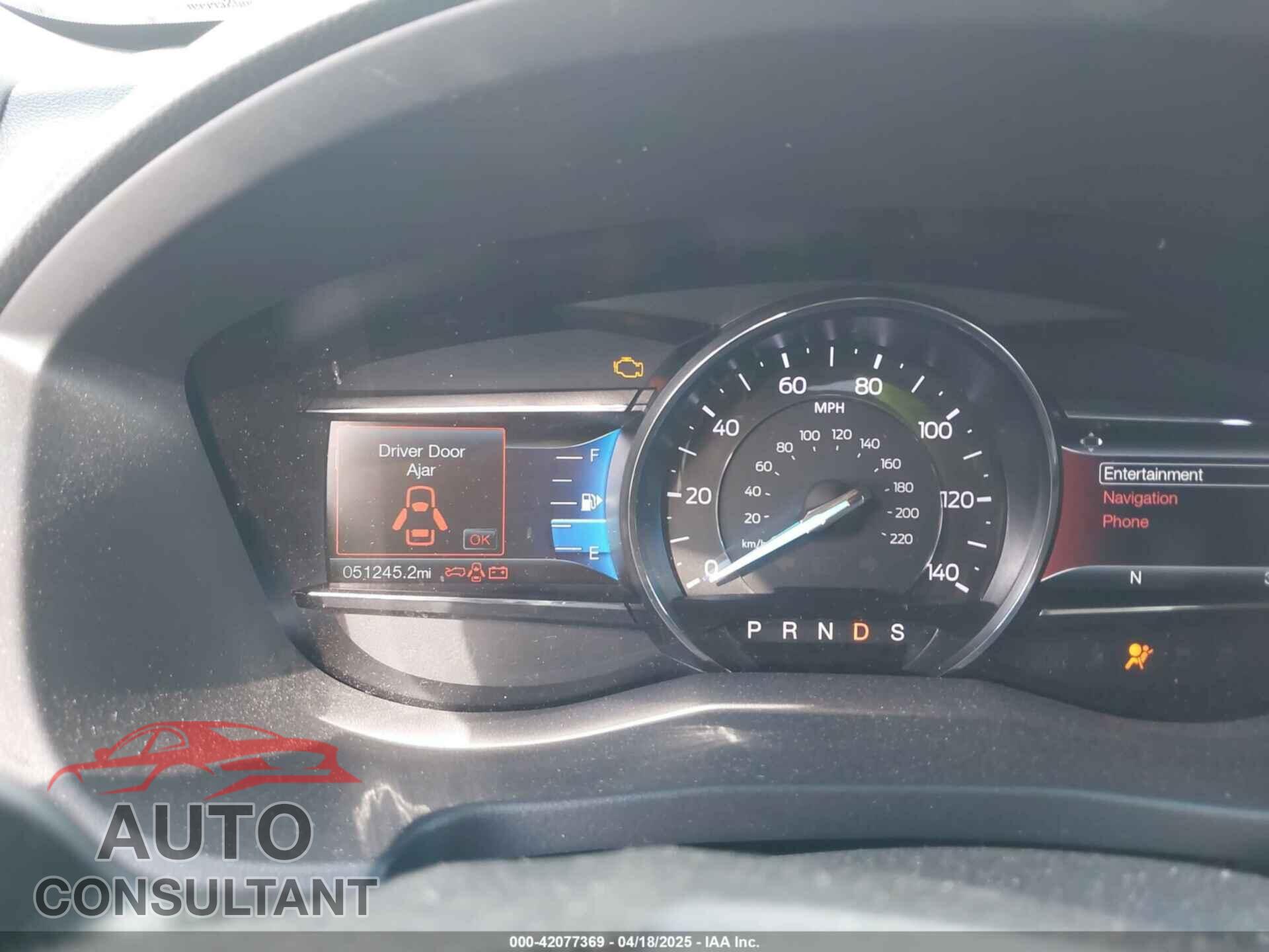 FORD EXPLORER 2017 - 1FM5K7D87HGB87910