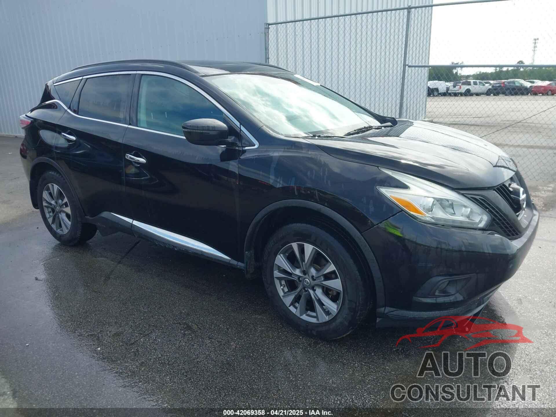 NISSAN MURANO 2017 - 5N1AZ2MH5HN133658