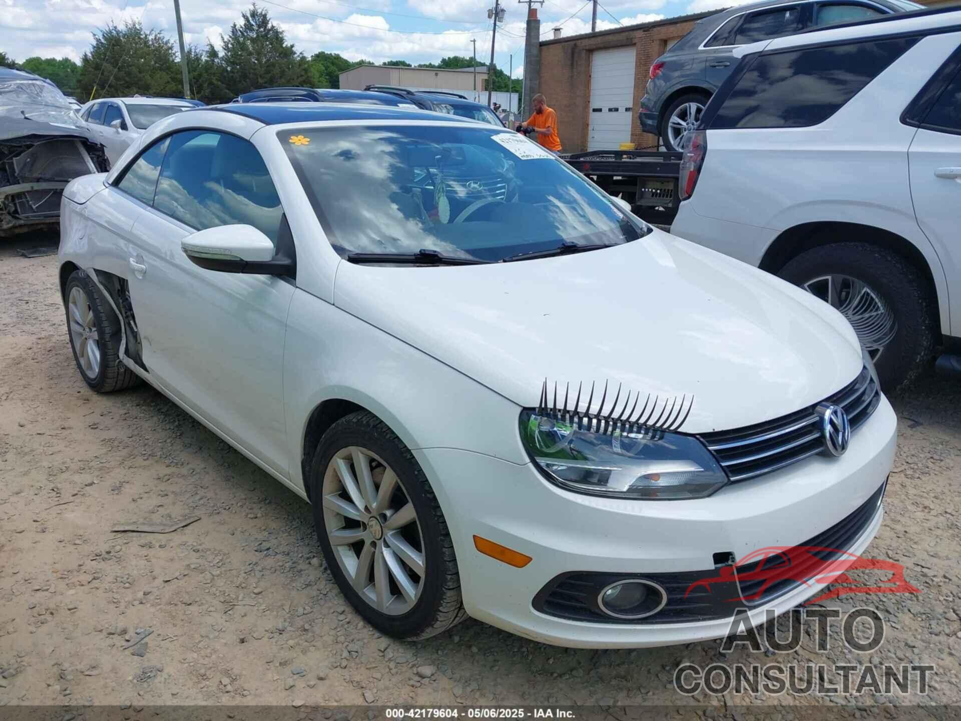 VOLKSWAGEN EOS 2014 - WVWBW8AH9EV000468