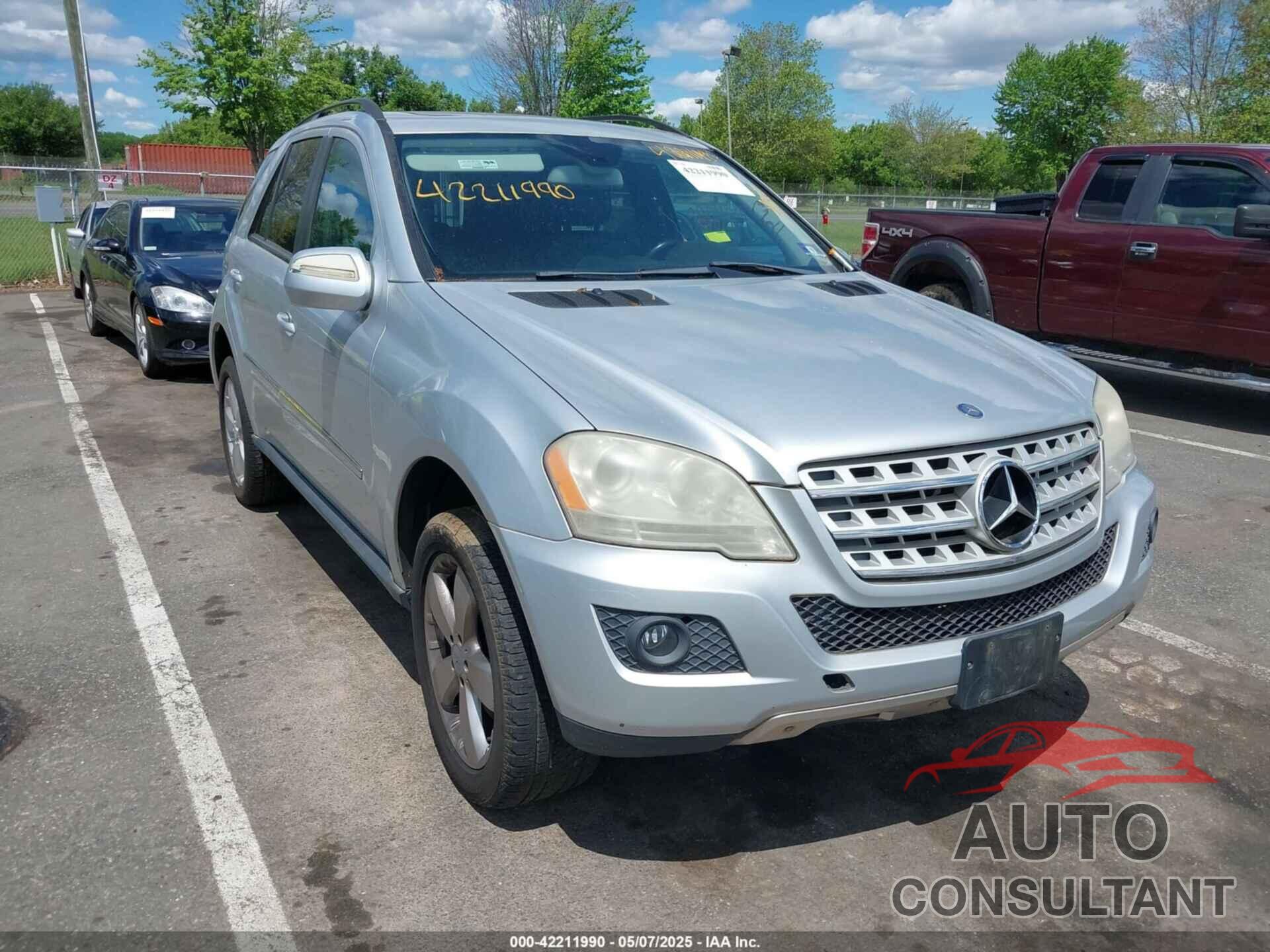 MERCEDES-BENZ ML 350 2009 - 4JGBB86E09A508864