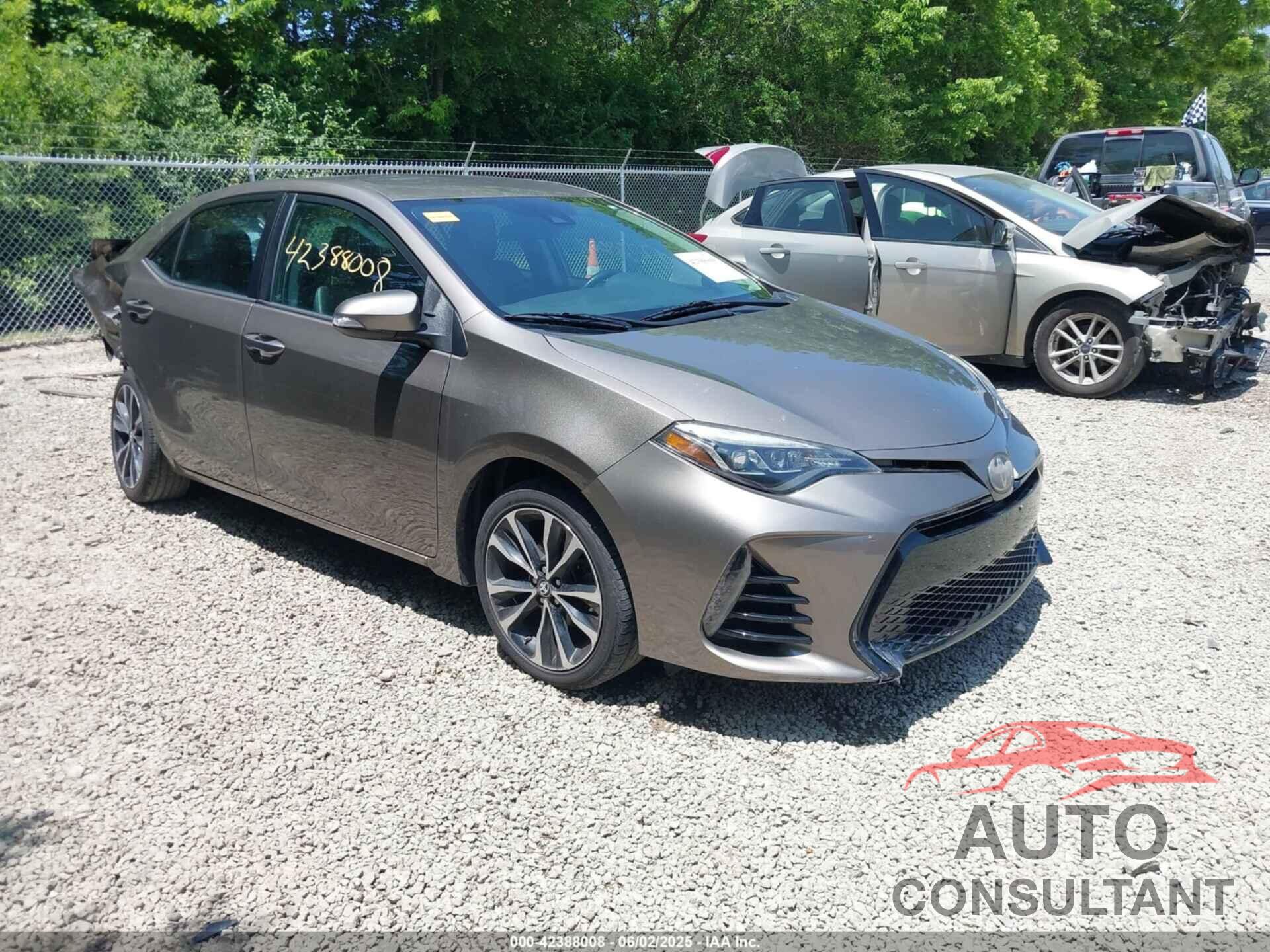 TOYOTA COROLLA 2019 - 5YFBURHE5KP861233