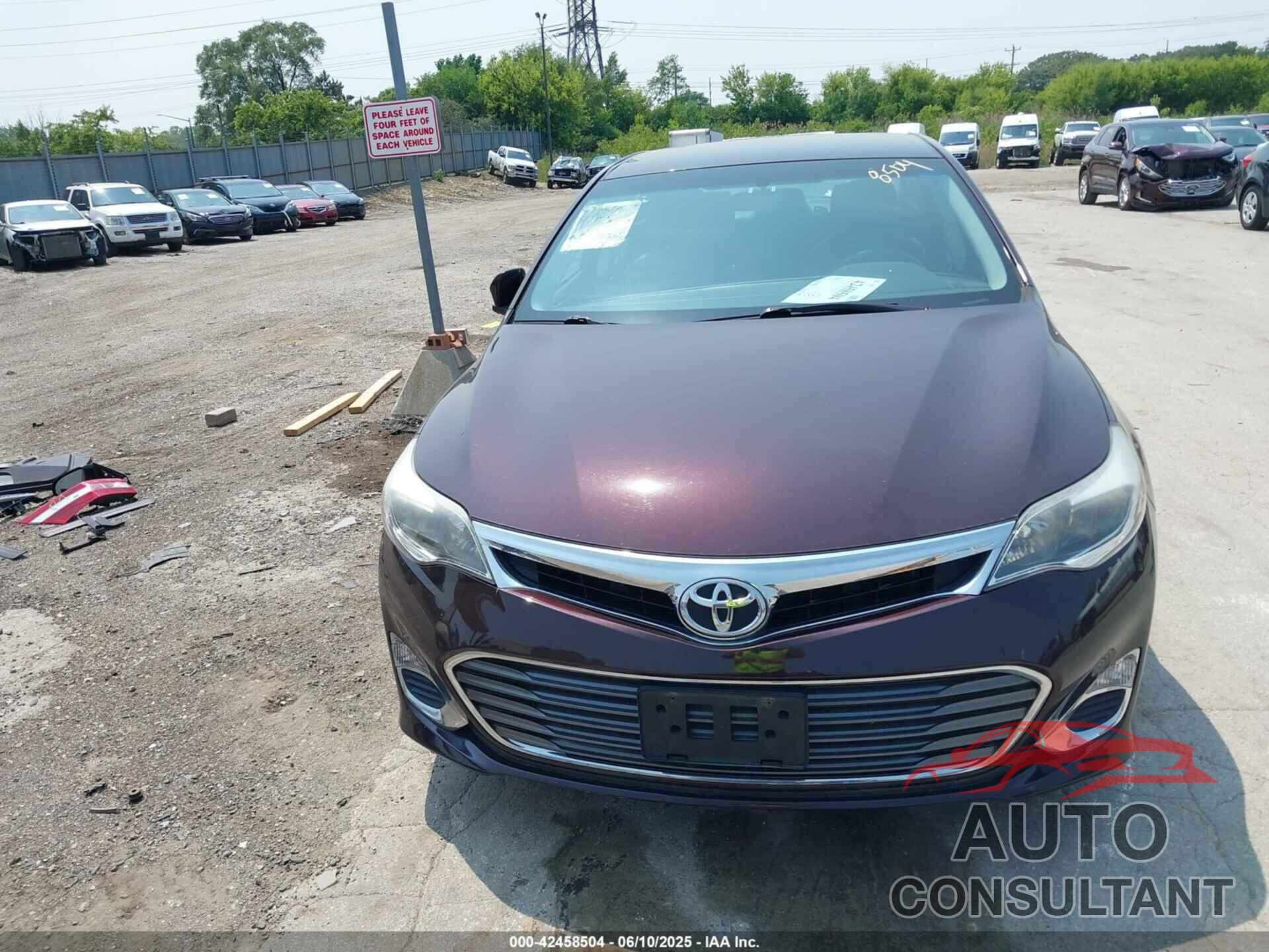 TOYOTA AVALON 2014 - 4T1BK1EB5EU102330