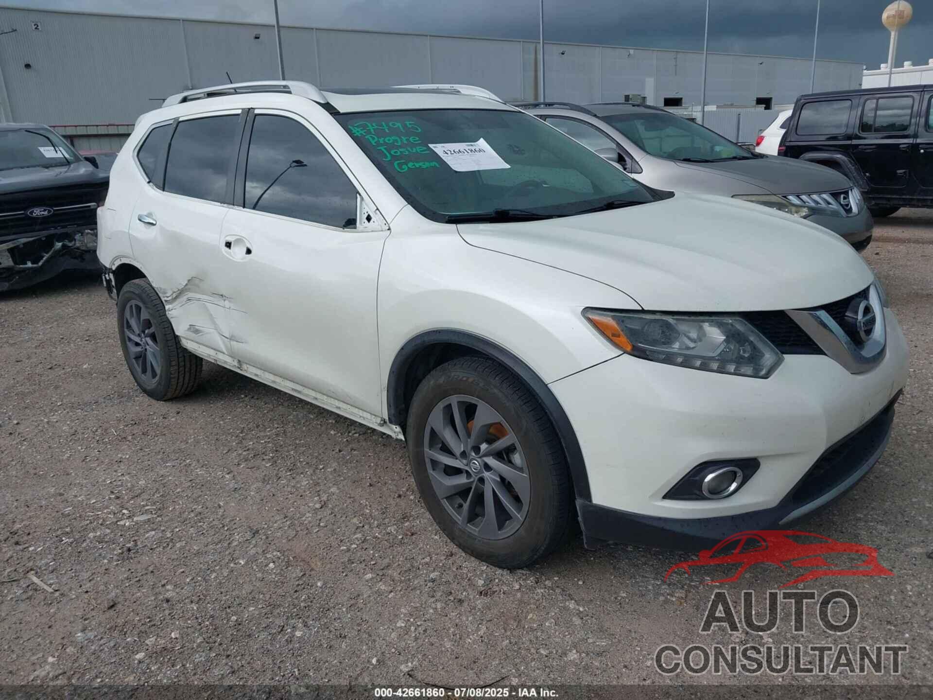 NISSAN ROGUE 2016 - 5N1AT2MV4GC884364