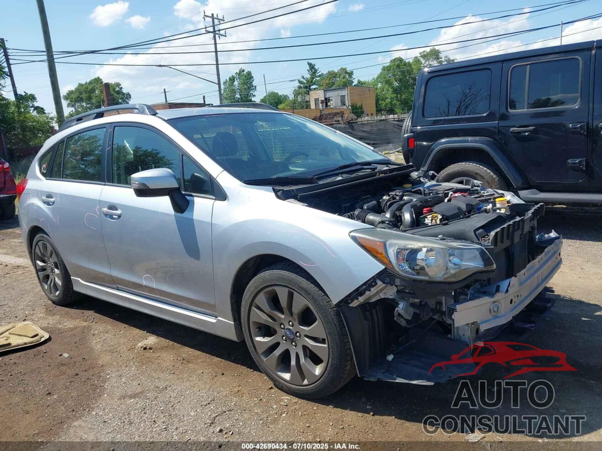 SUBARU IMPREZA 2015 - JF1GPAU68FH297789