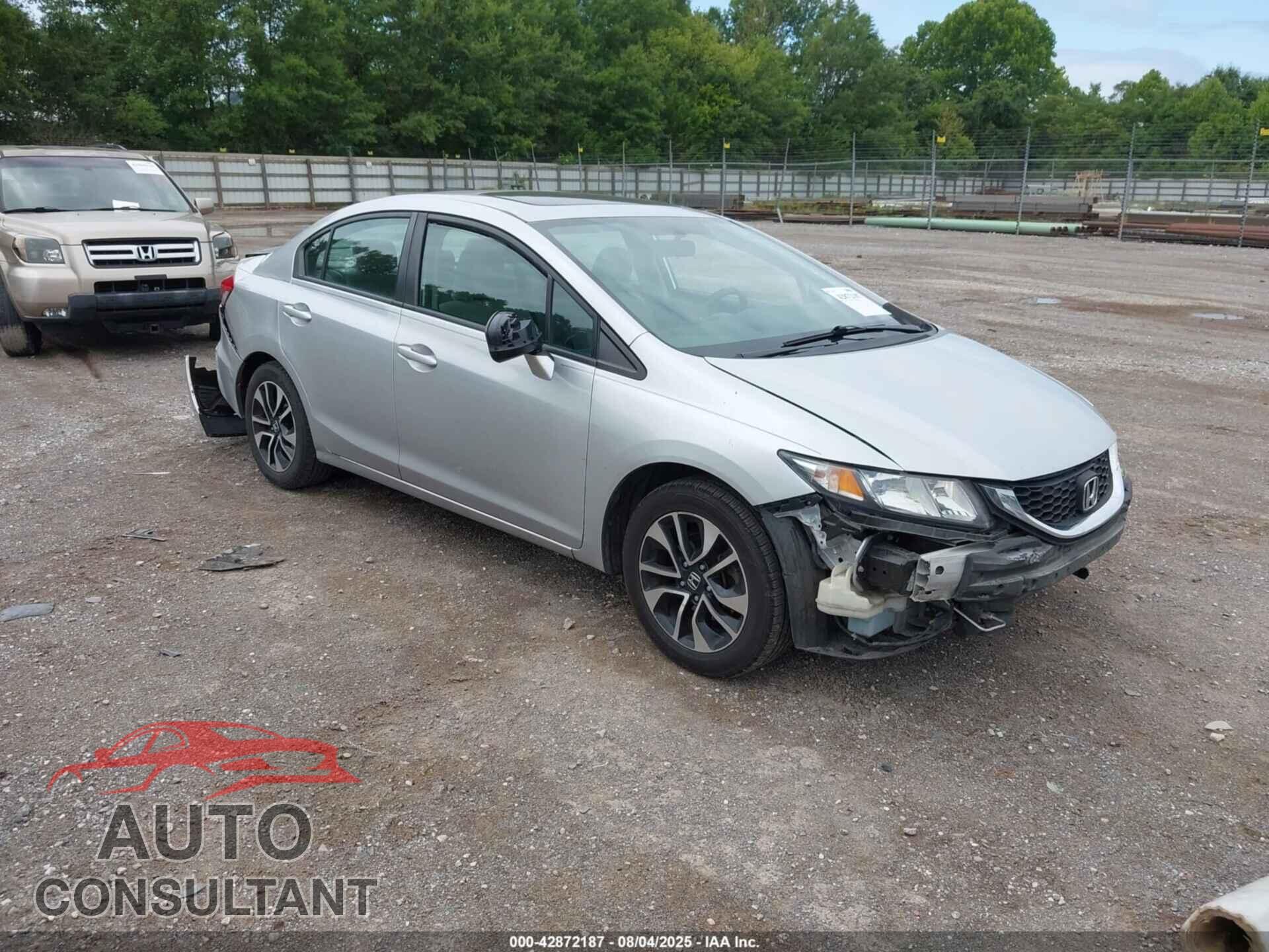 HONDA CIVIC 2013 - 19XFB2F85DE057742