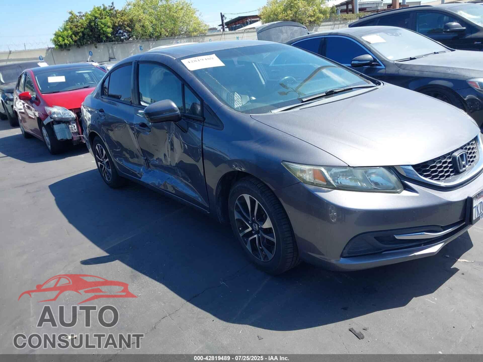 HONDA CIVIC 2015 - 19XFB2F50FE214313