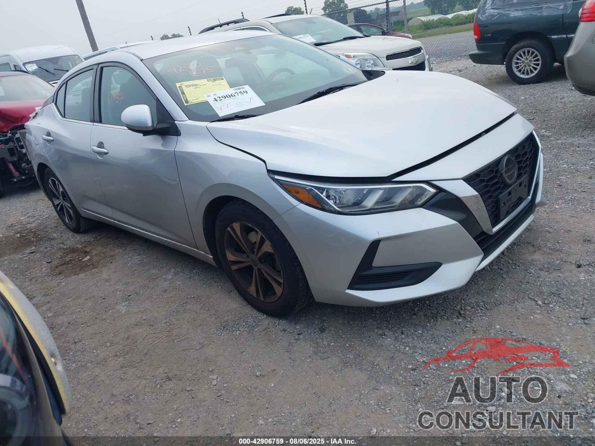 NISSAN SENTRA 2021 - 3N1AB8CV1MY292972