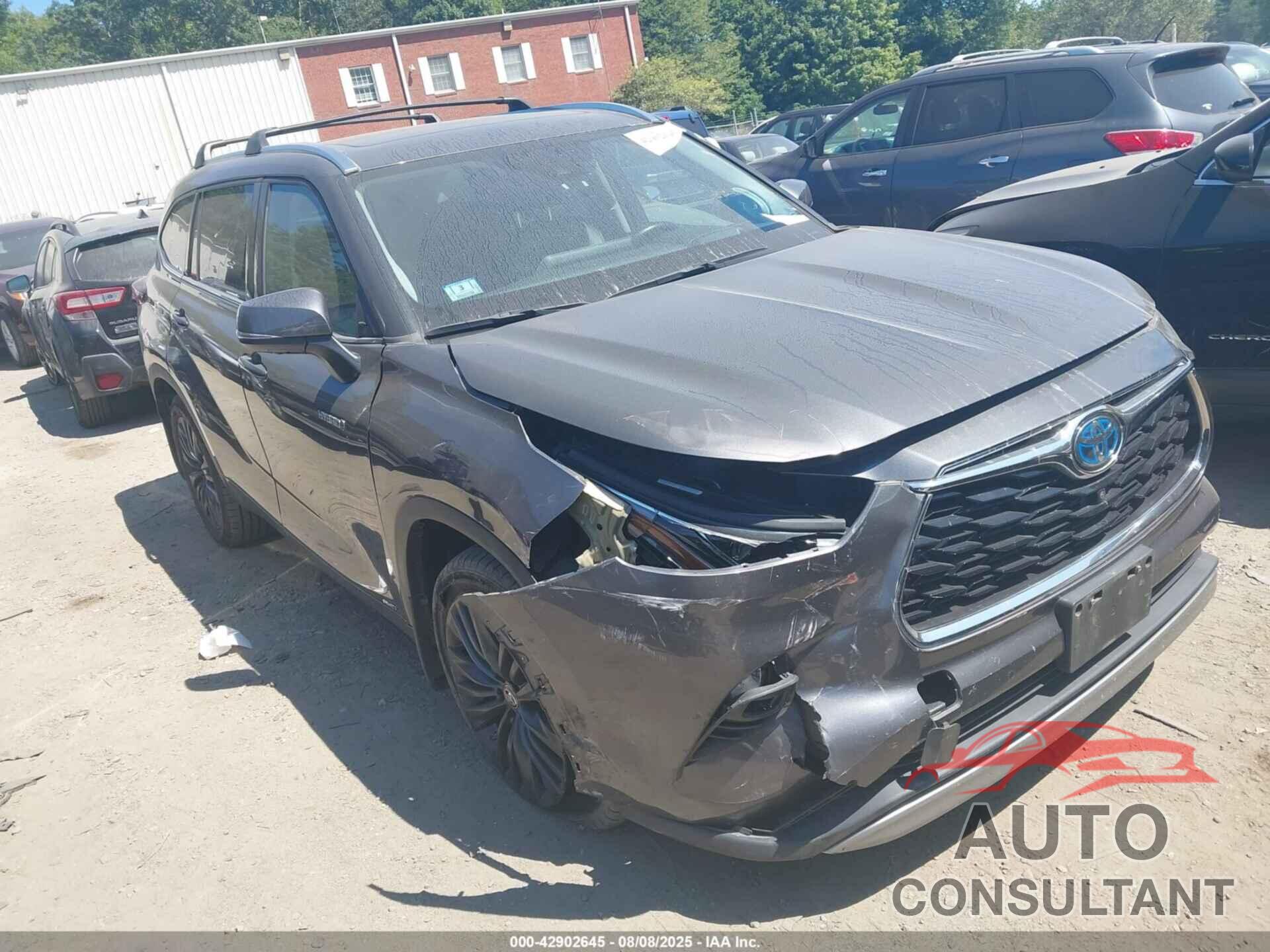 TOYOTA HIGHLANDER 2021 - 5TDEBRCH9MS030431