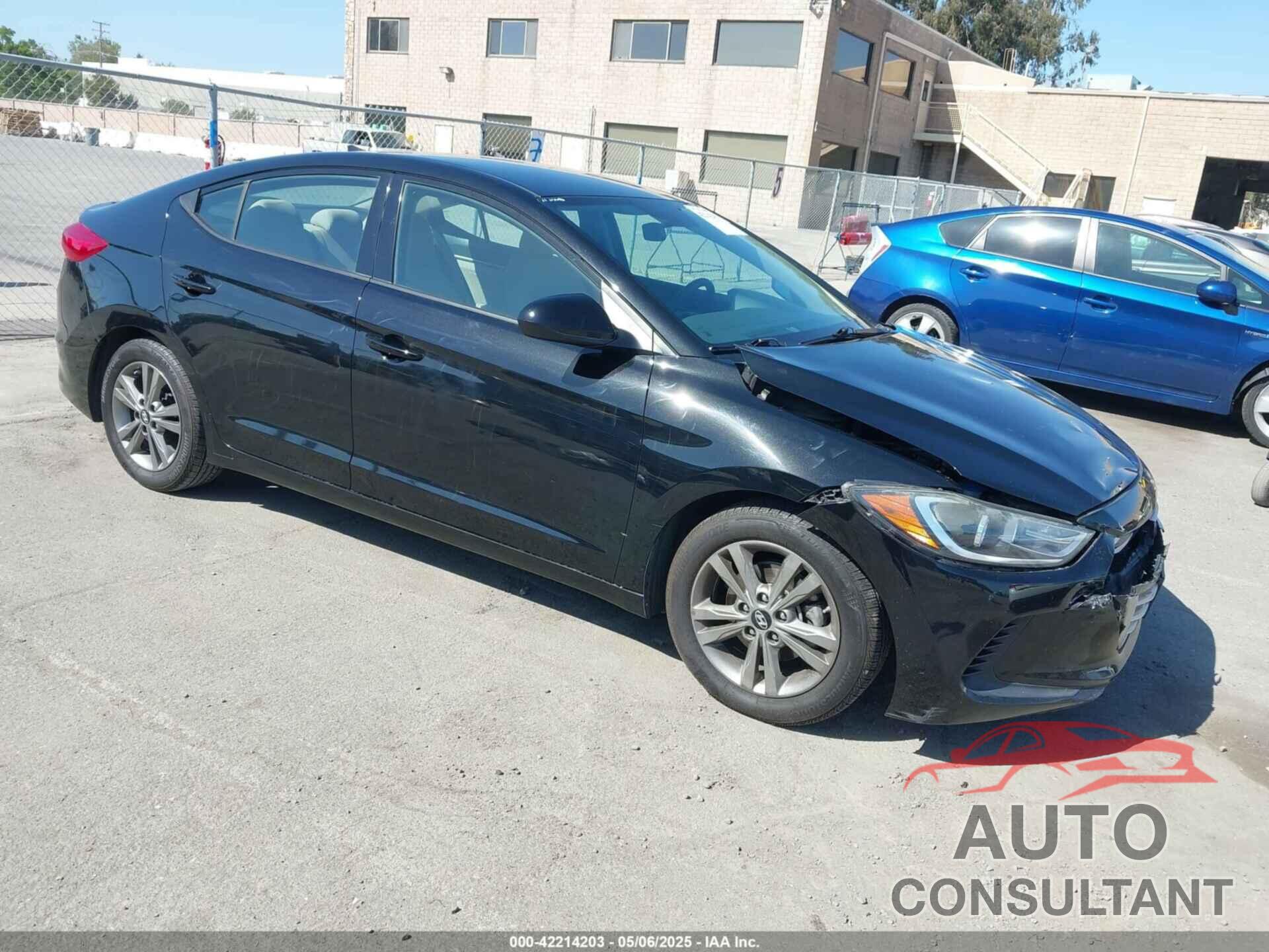 HYUNDAI ELANTRA 2017 - 5NPD84LF3HH194345